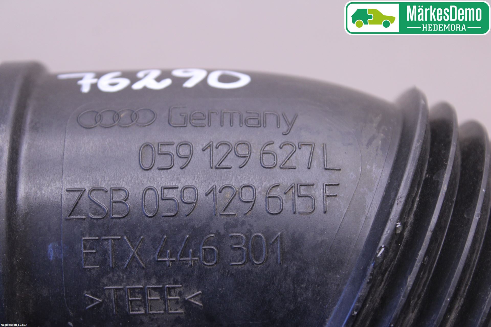 Audi A4/S4 08-11 Injgummibälg-Slang