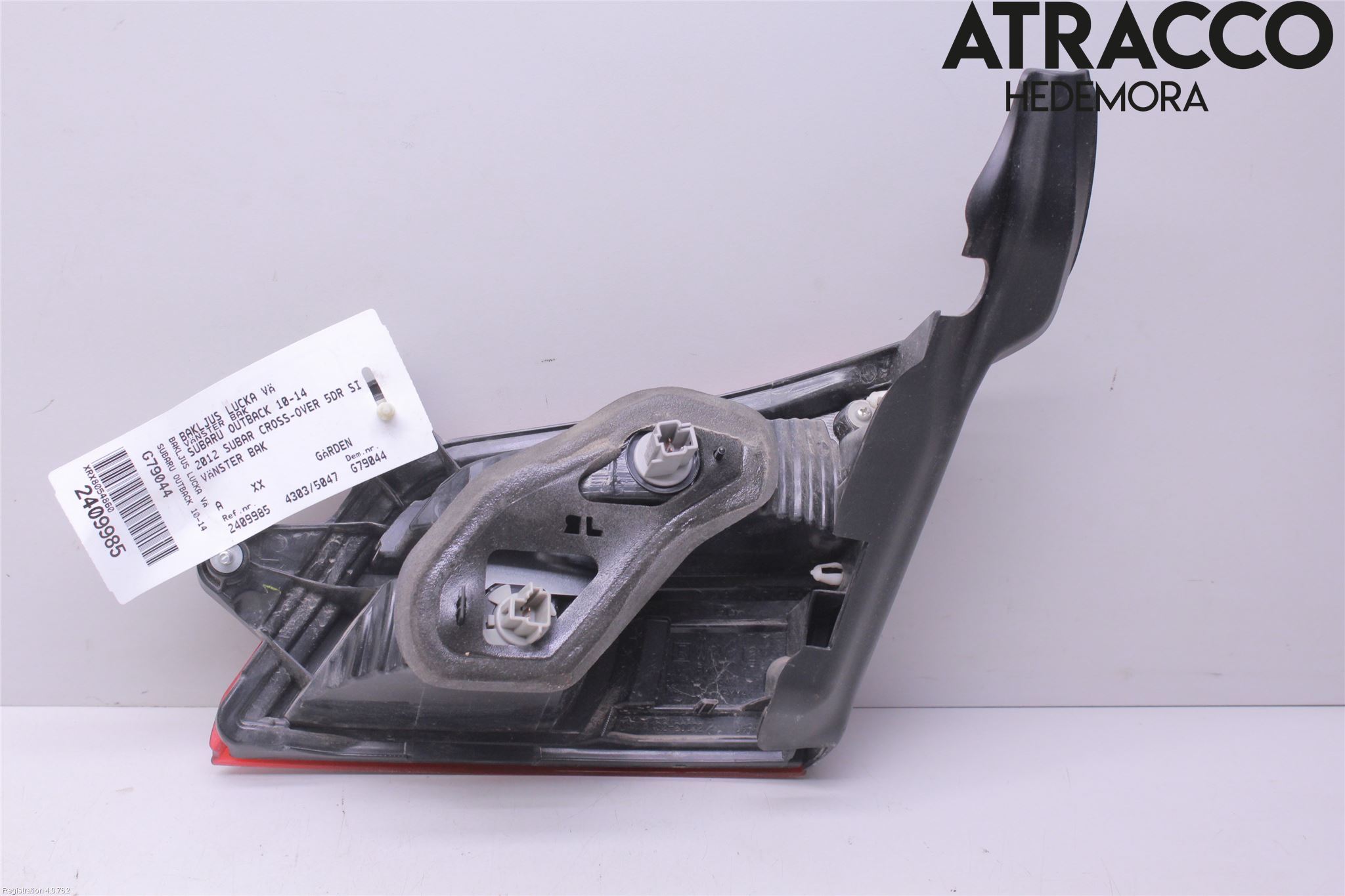 Subaru OUTBACK 10-15 Bakljus Lucka Vä