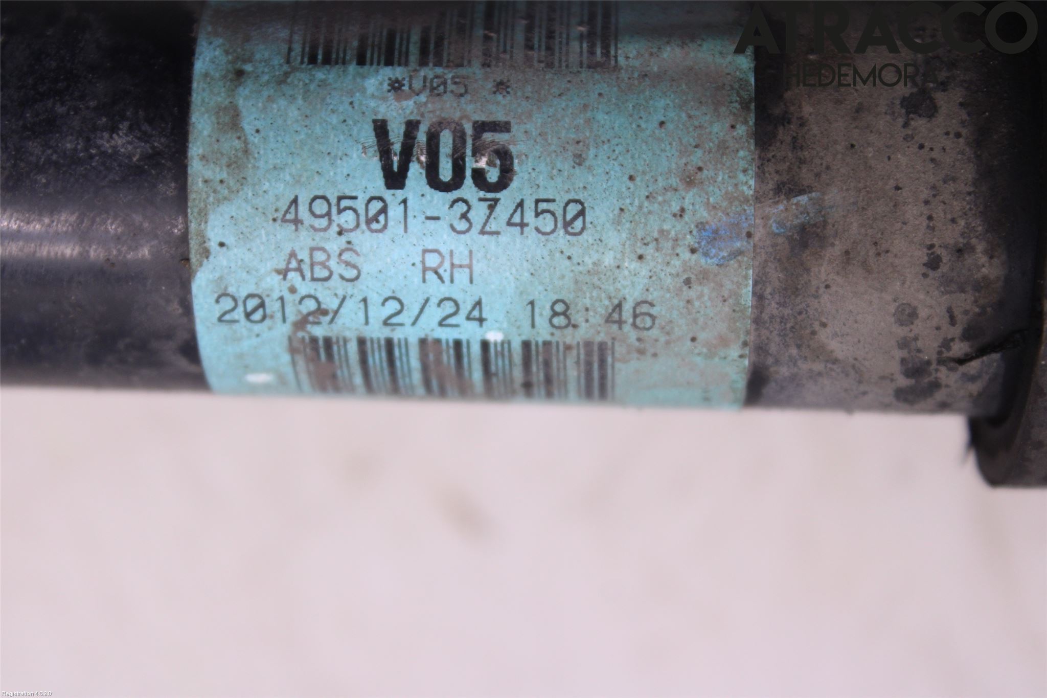 Audi A4/S4 08-11 Drivaxel Fram Höger