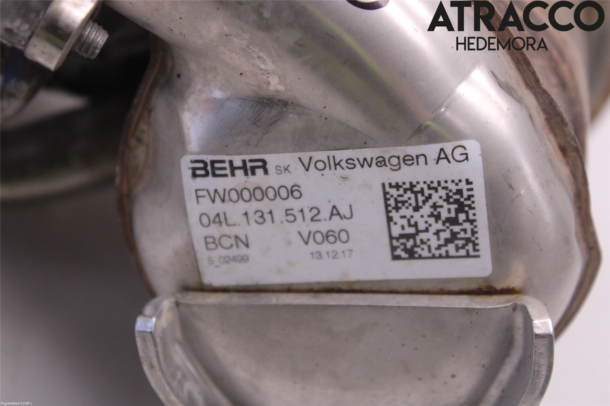 Volkswagen VW CADDY 16-20 Egr Ventil