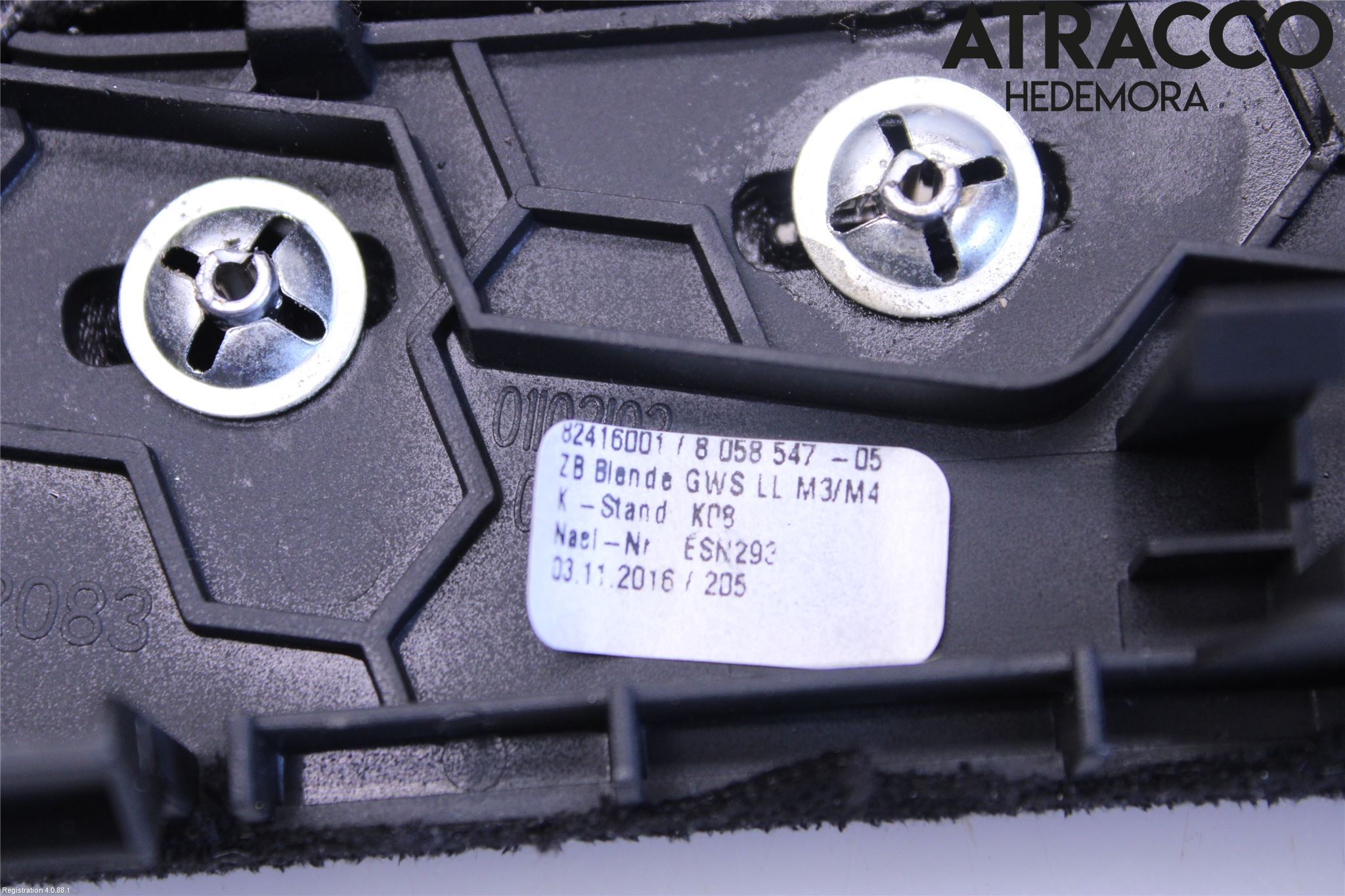 BMW 4 F32/F33/F82/F83 13-20 Inredning Sarg Växelspak
