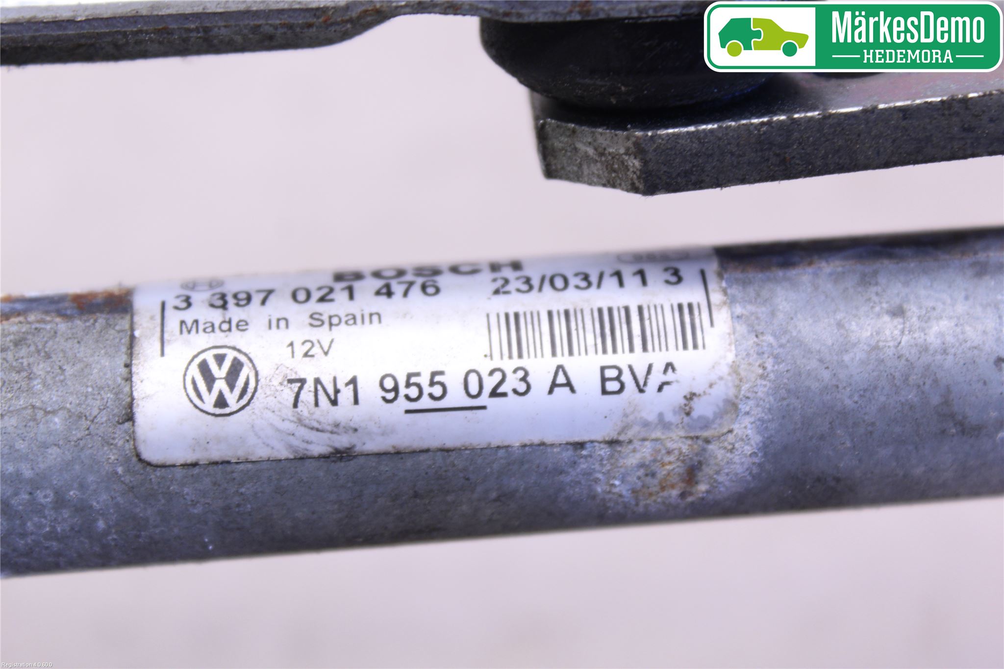 Volkswagen VW SHARAN 11- Torkarmekanism Vindruta