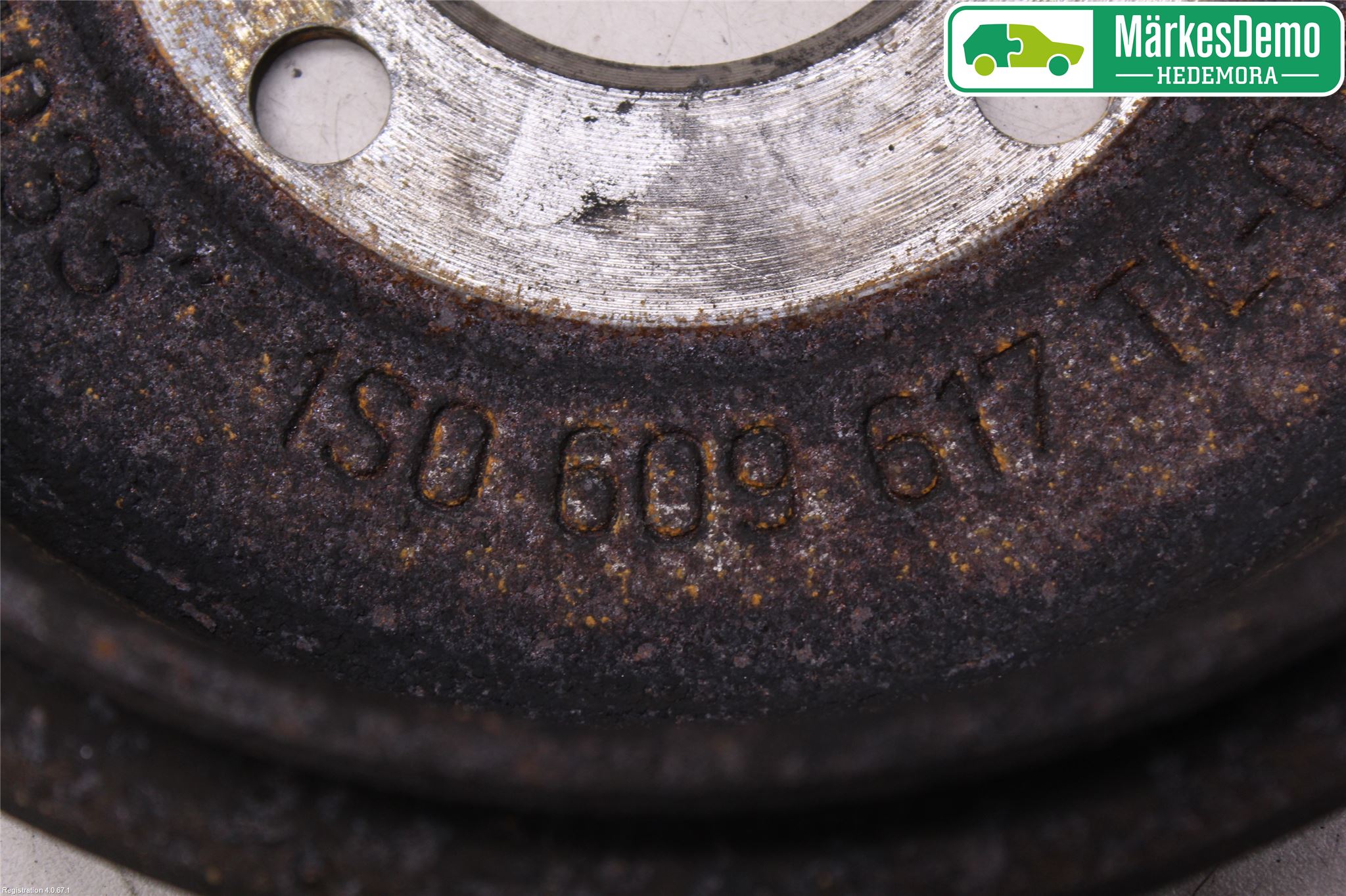 Volkswagen VW UP! / E-UP! Bromstrumma Bak