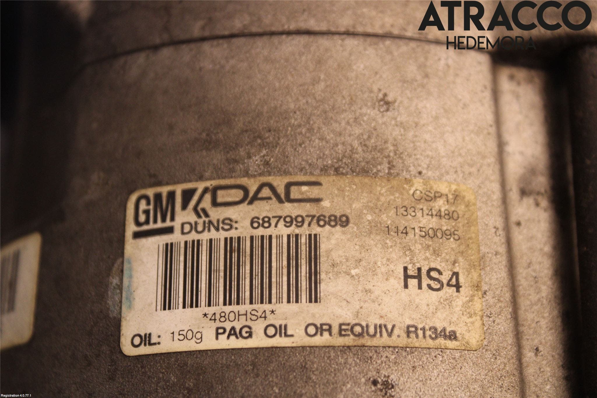 GM CHEVROLET CRUZE Ac Kompressor