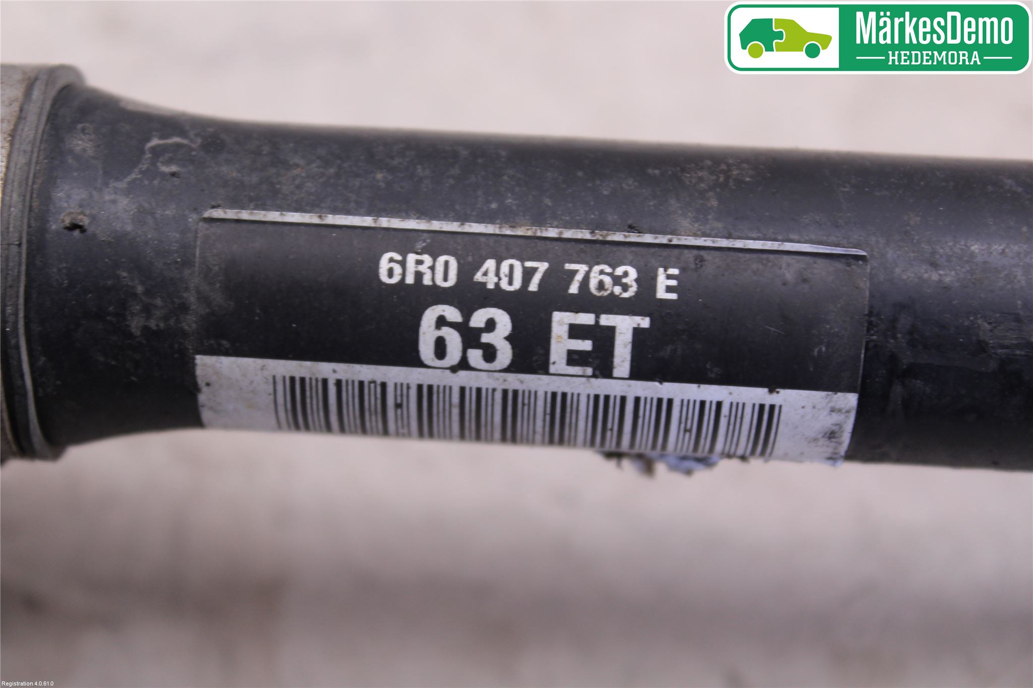 Skoda FABIA 07-14 Drivaxel Fram Vänster