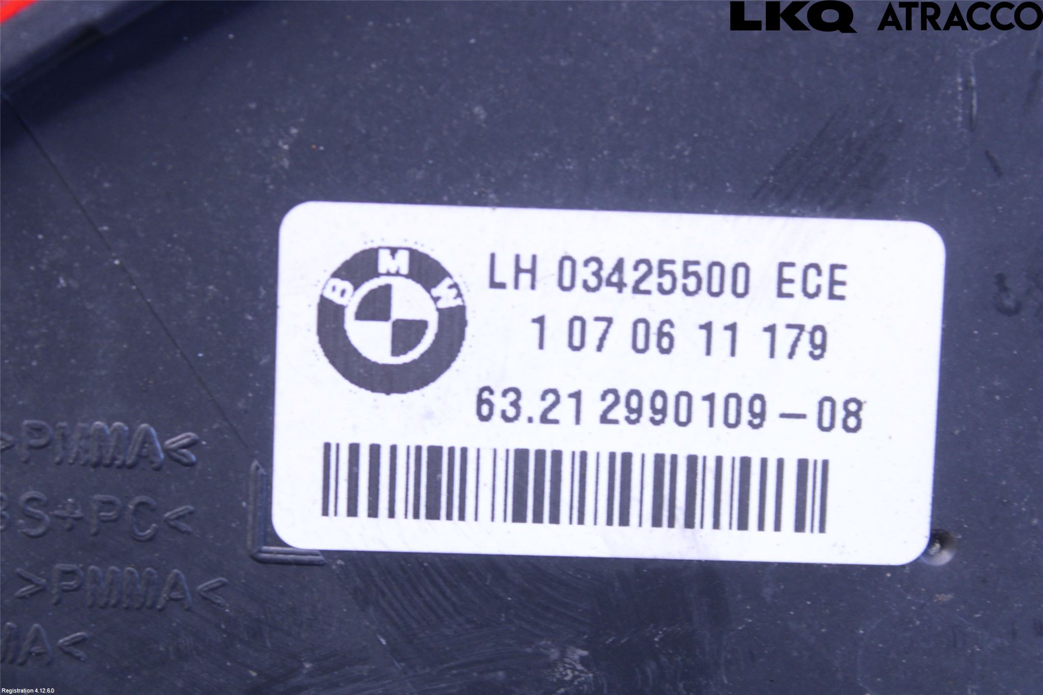 BMW X1 E84 10-15 Bakljus Vänster