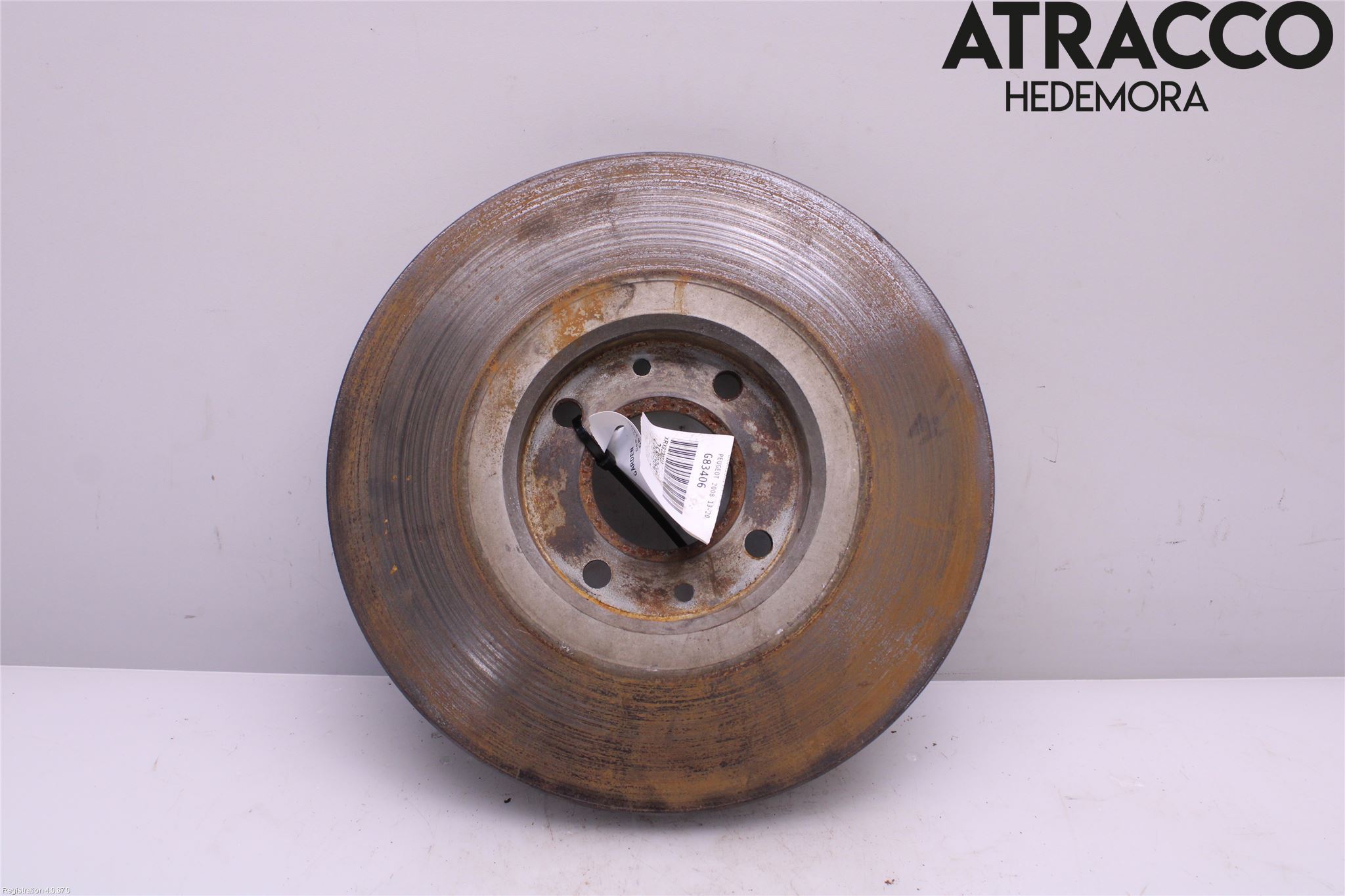 Peugeot 2008/E-2008 20- Bromsskiva Fram