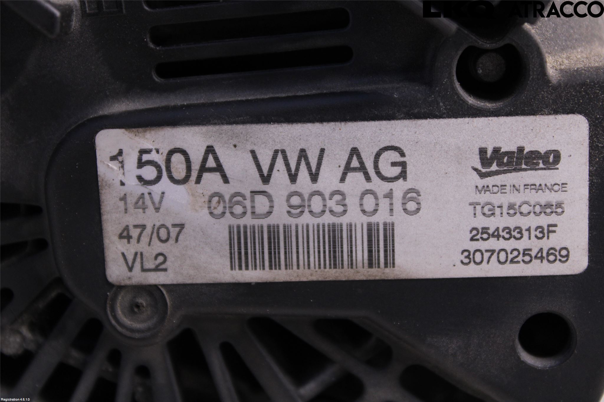 Audi A4/S4 05-07 Generator