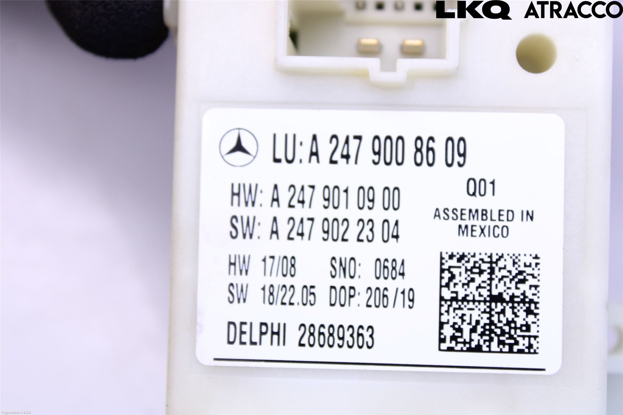 Mercedes-Benz MB CLA-KLASS (C118/X118) 19- Styrenhet Baklucka