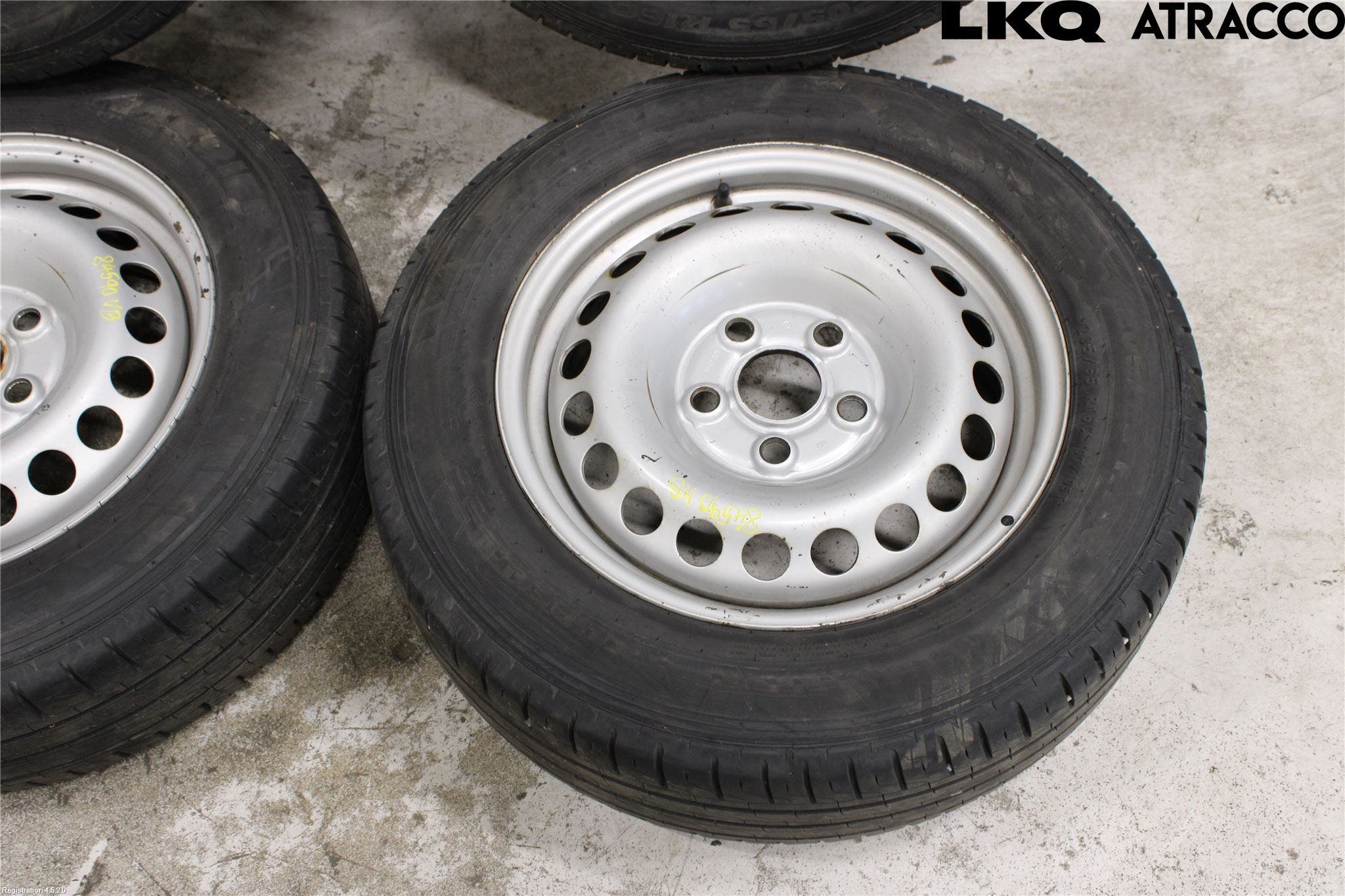 Volkswagen VW TRANSP/CARAVELLE (T6) 16-22 Sommardäck Plåtfälg 4St