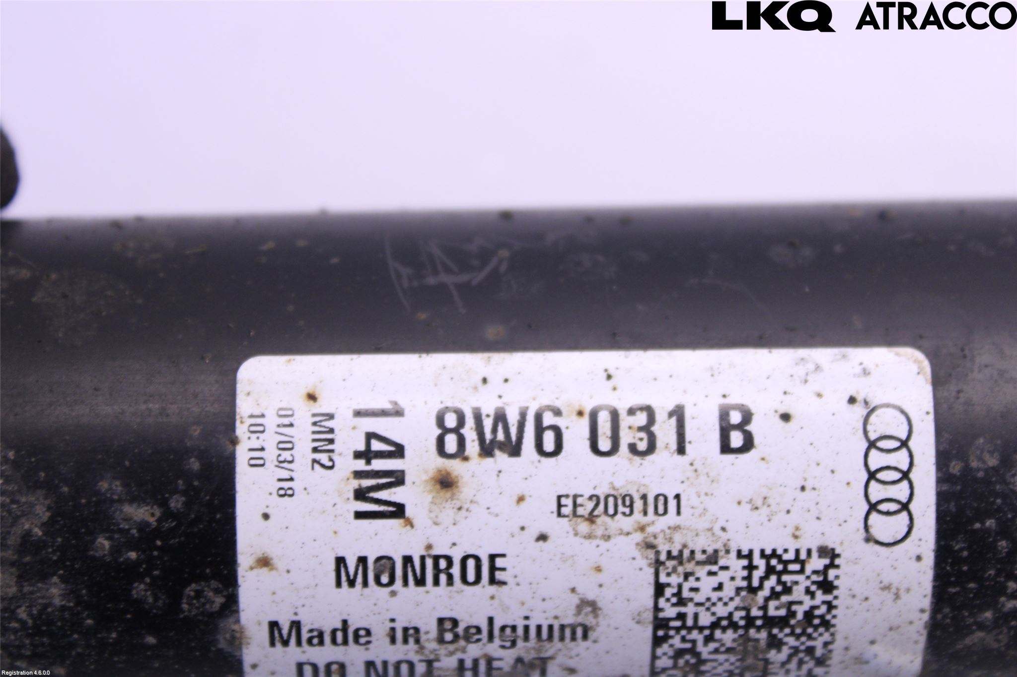 Audi A5 17- Fjäderben Fram Höger