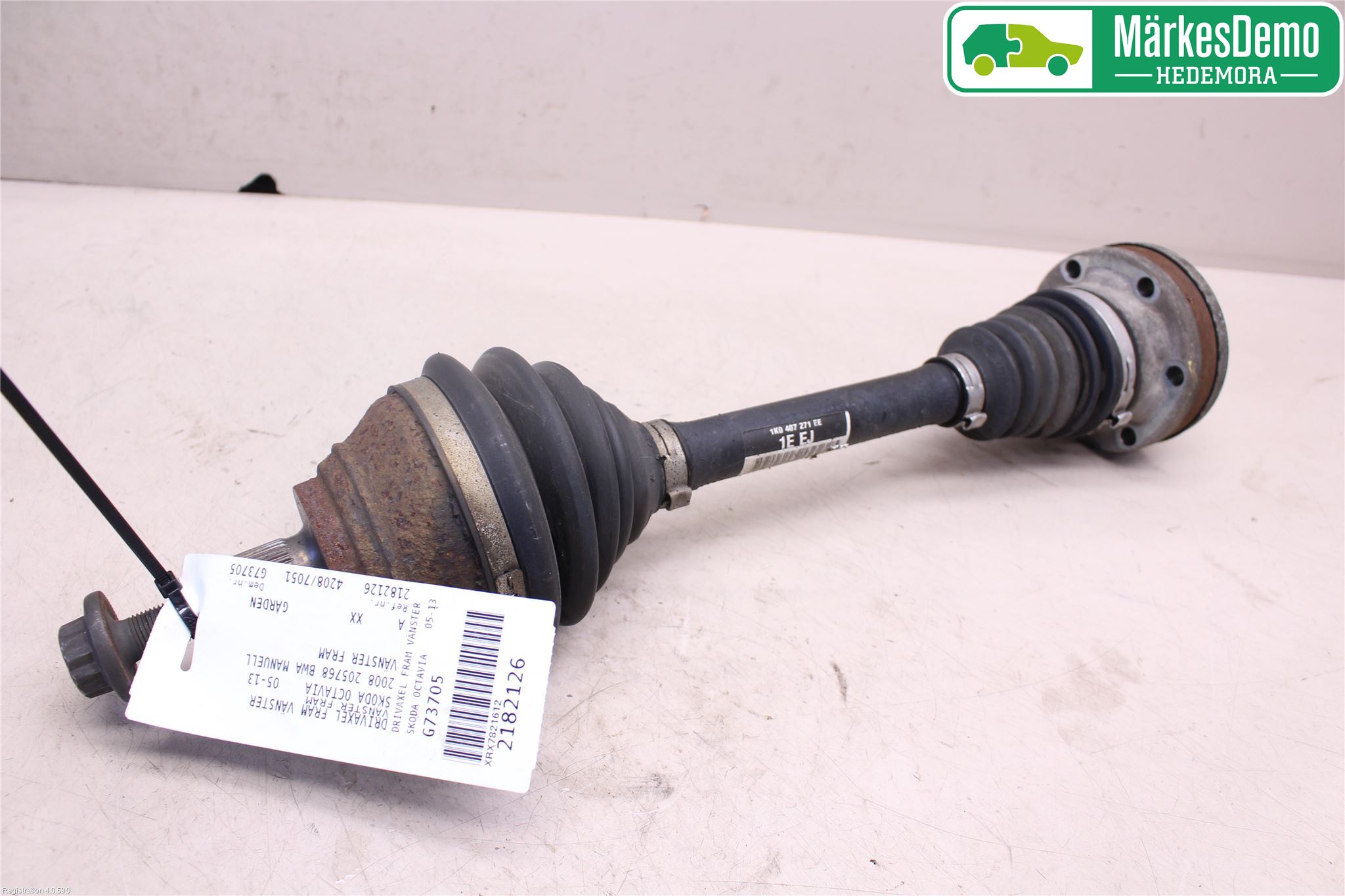 Skoda OCTAVIA (1Z) 05-13 Drivaxel Fram Vänster