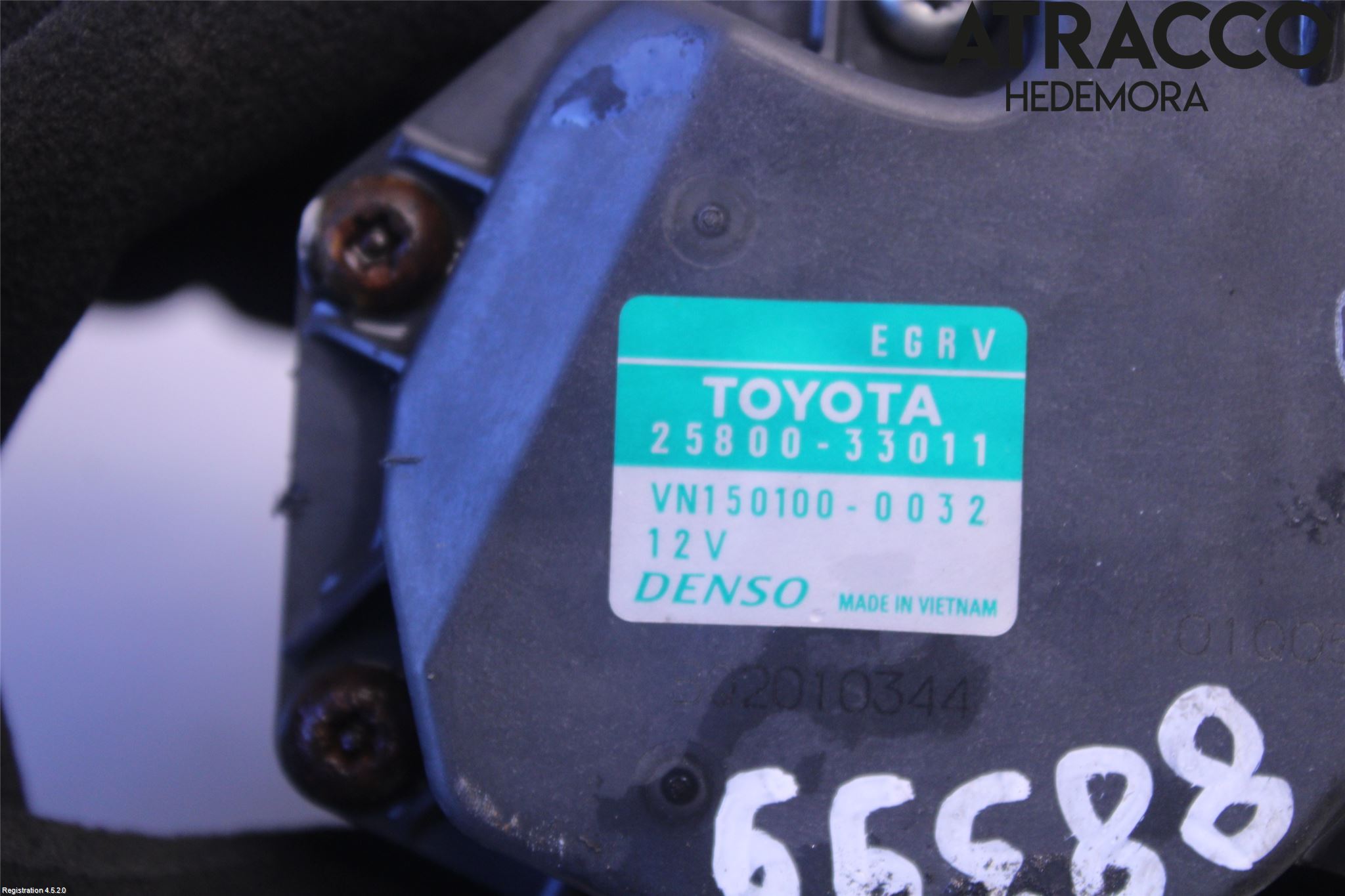 Toyota YARIS XP130 12-14 Egr Ventil