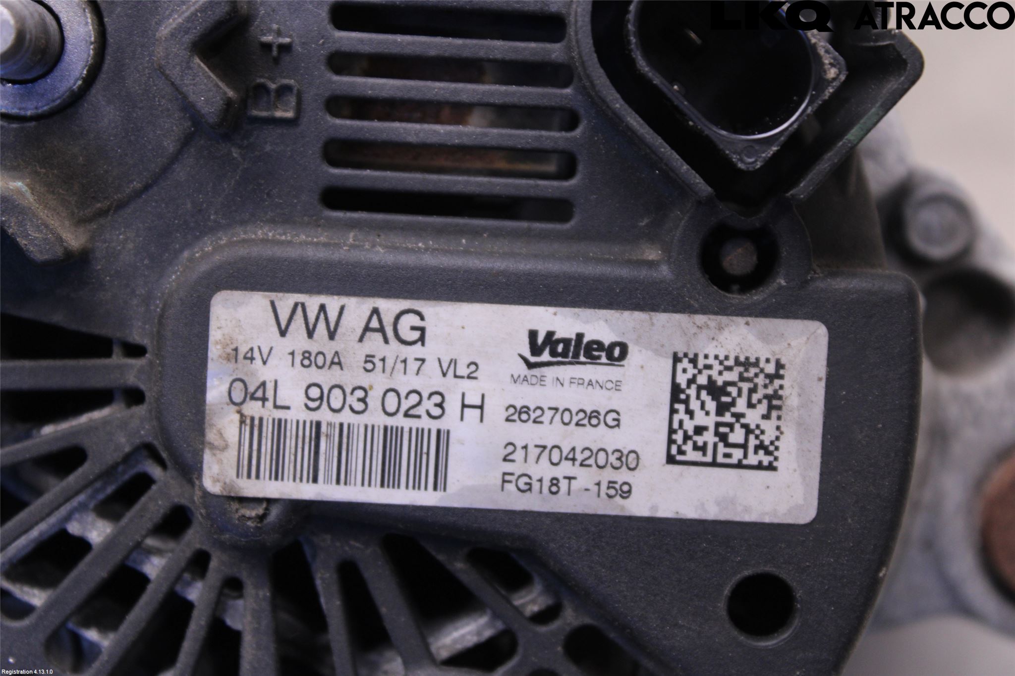 Volkswagen VW TIGUAN ALLSPACE 18- Generator