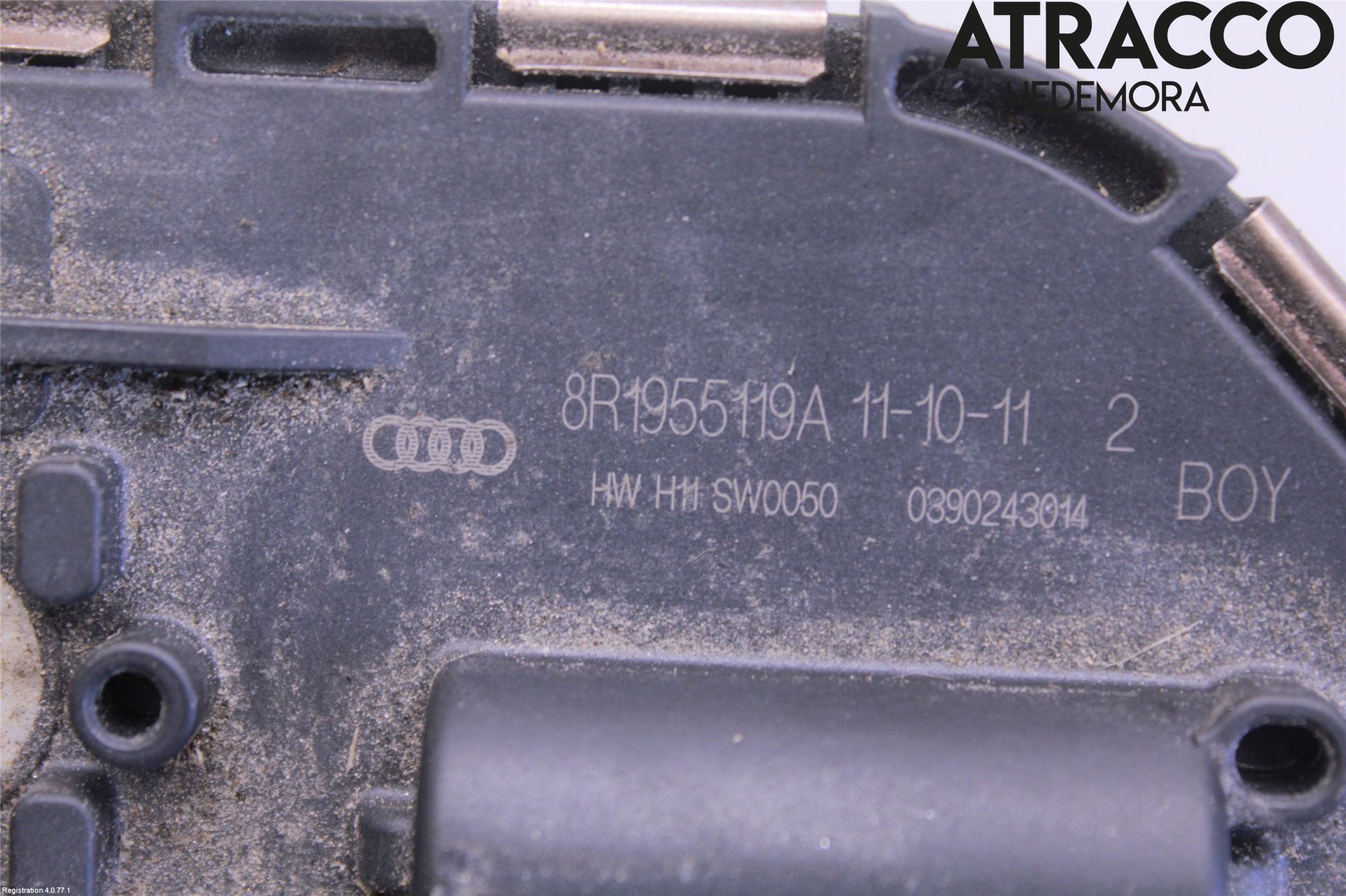 Audi Q5 09-16 Torkarmotor Vindruta