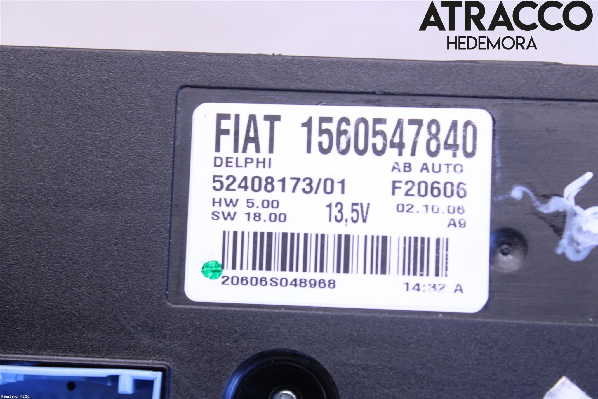 Alfa BRERA Ac Styrenhet Ac Manöveren