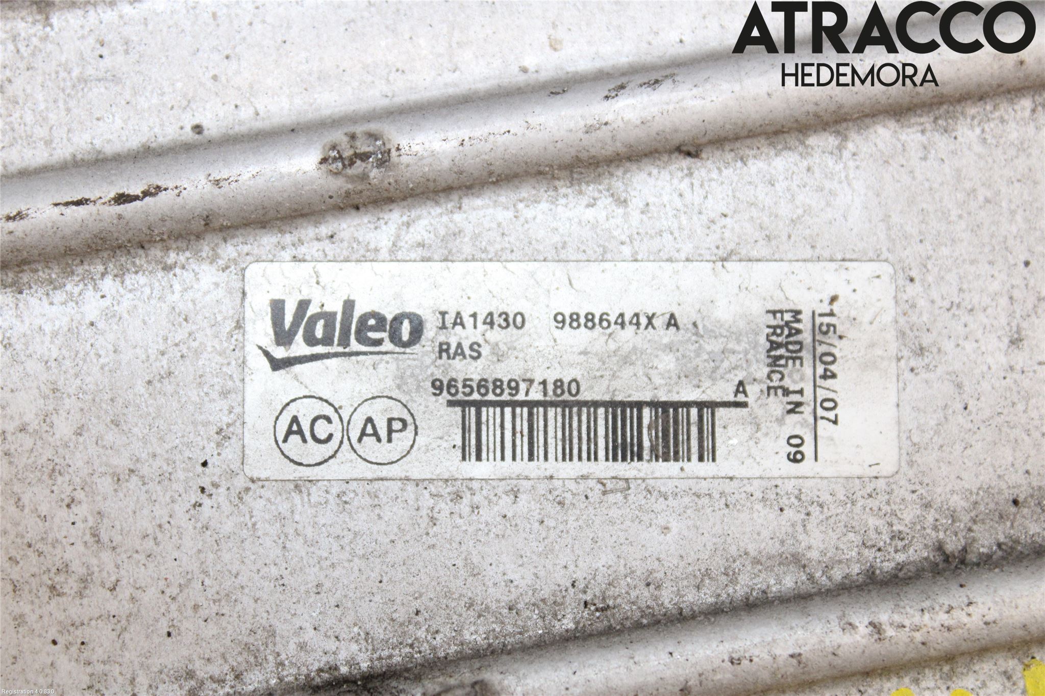 Citroen C4 PICASSO 06-13 Laddluft-Intercooler Kyl