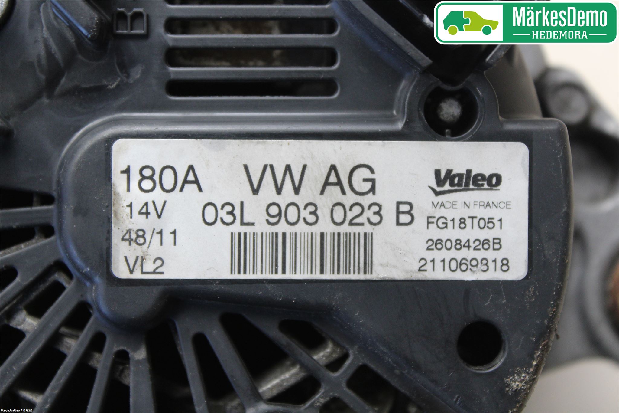 Volkswagen VW PASSAT 11-14 Generator