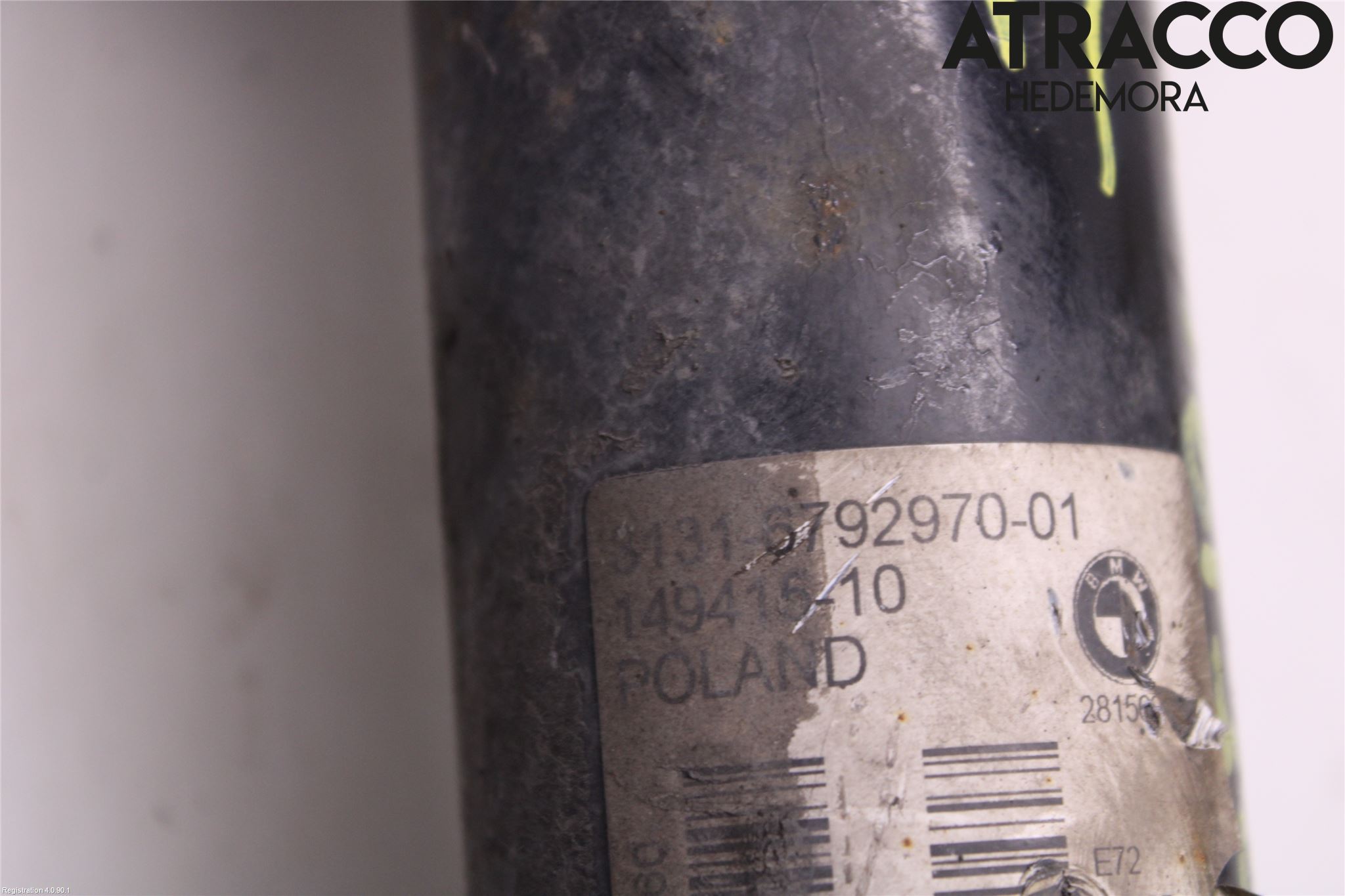 BMW X5 E70 07-13 Fjäderben Fram Höger