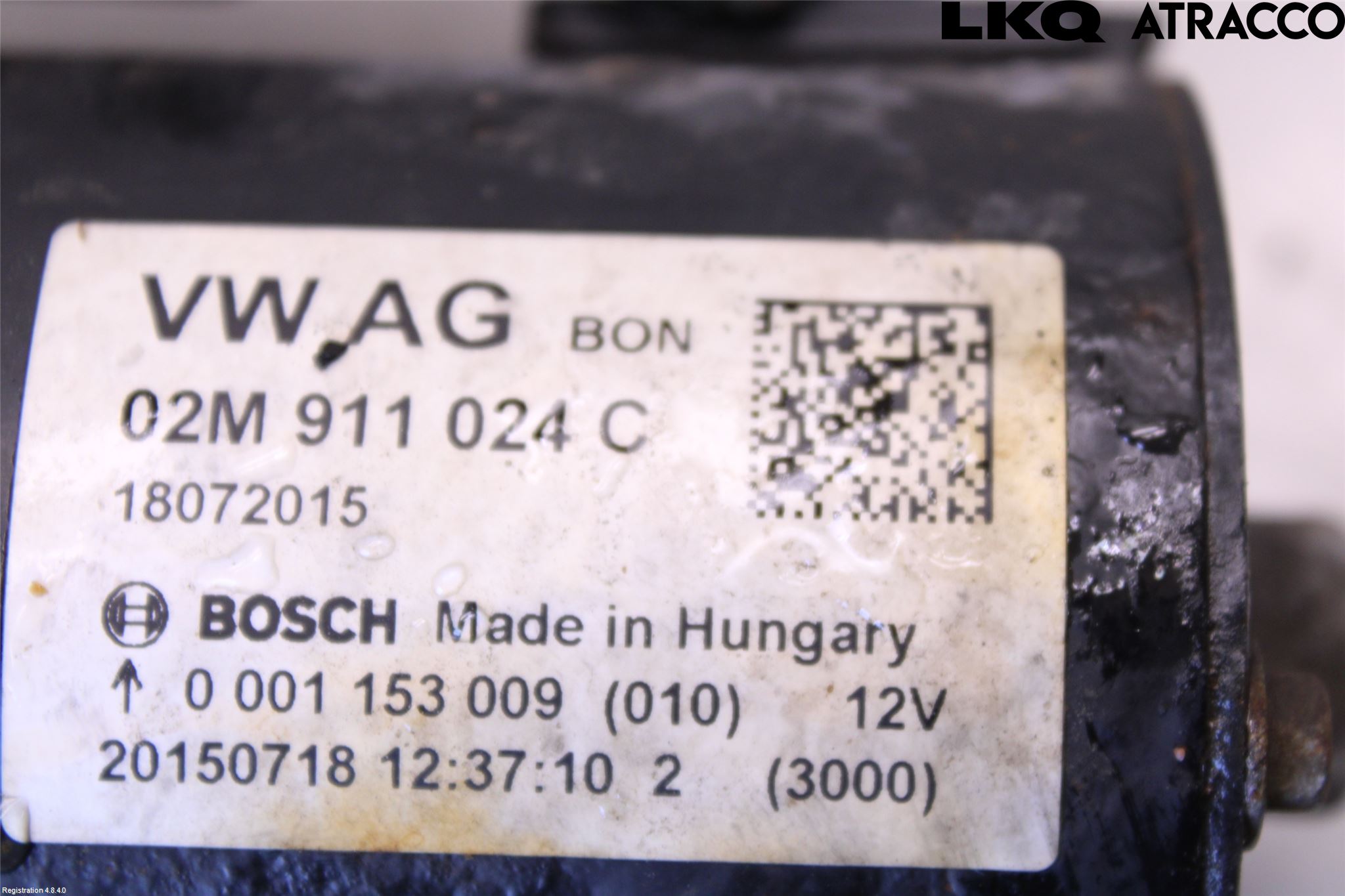 Volkswagen VW TRANSP/CARAVELLE (T6) 16-22 Startmotor Diesel