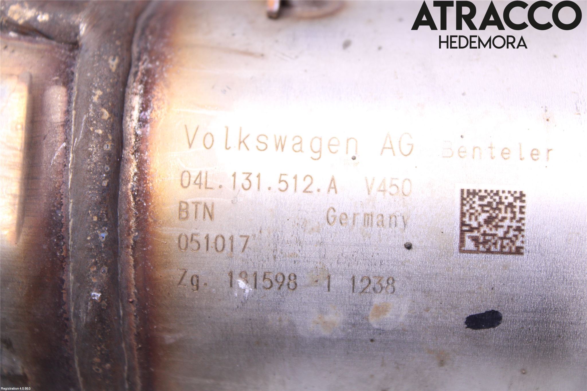 Audi A6/S6 4G 11-18 Avgaskylare