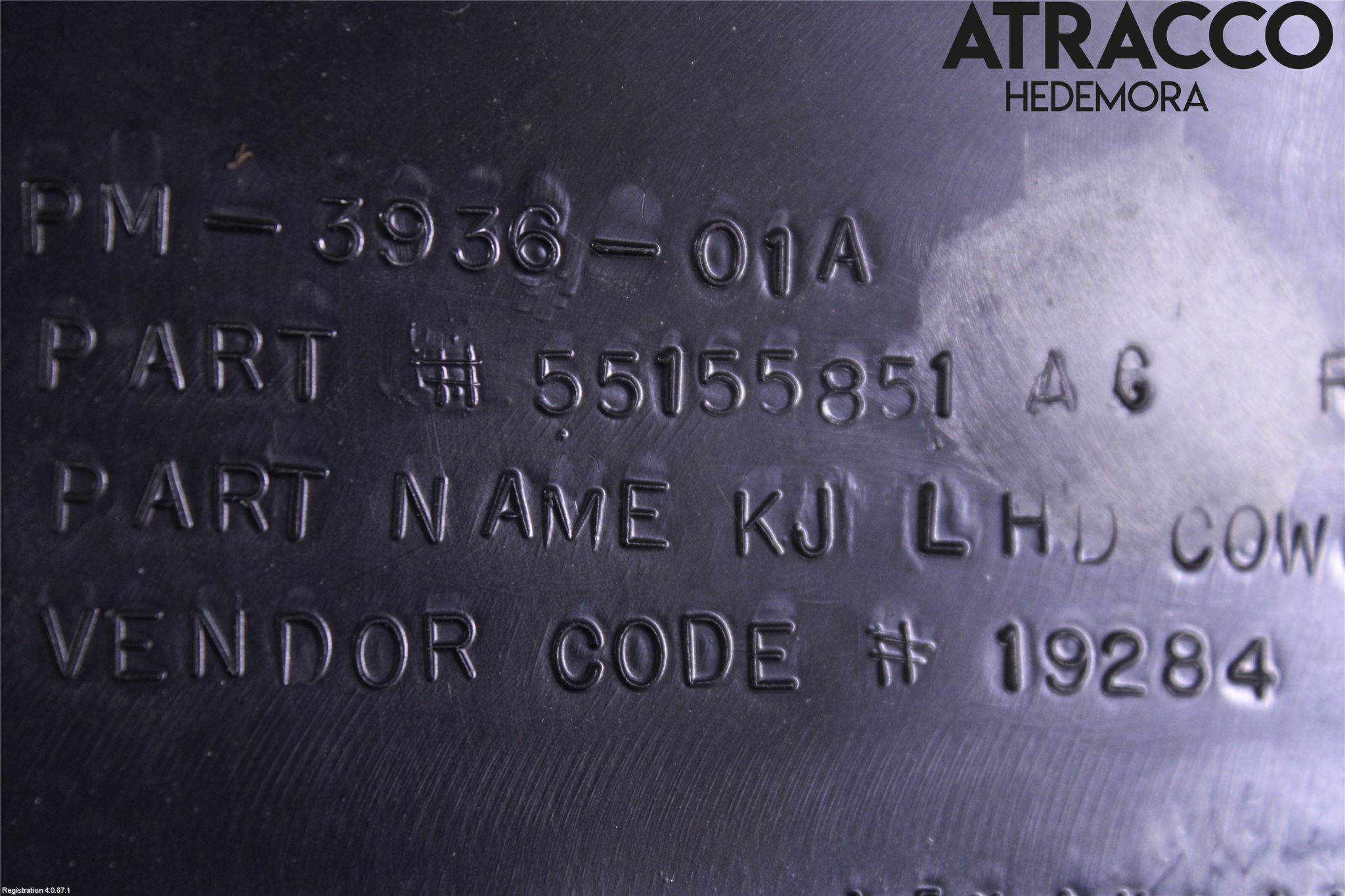 Jeep CHEROKEE Torpedplåt-Torpedplast