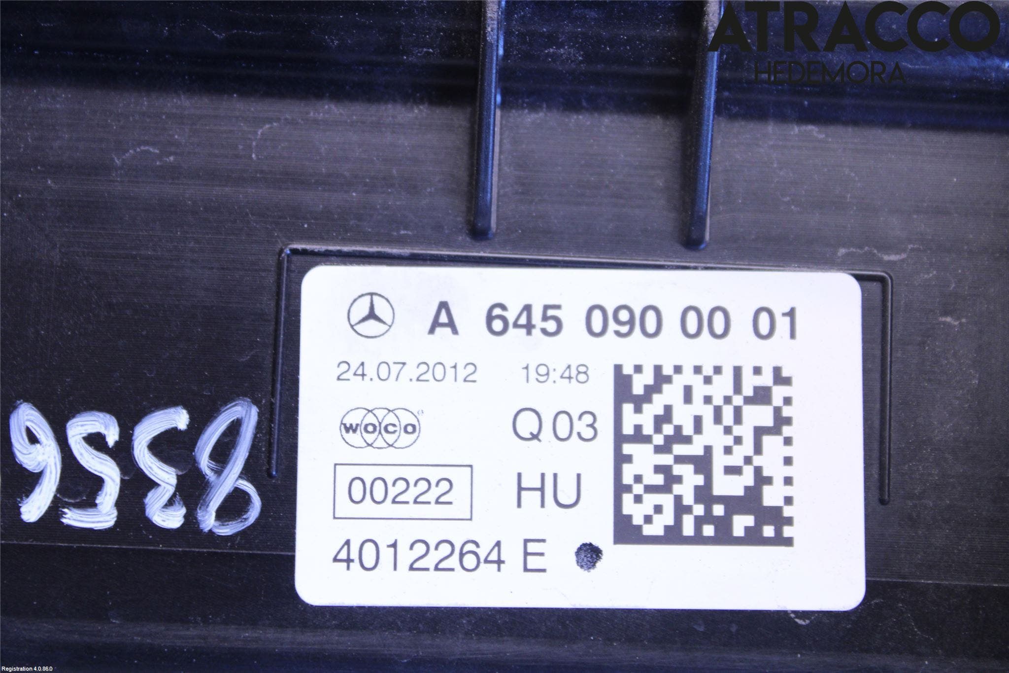 Mercedes-Benz MB A-KLASS (W176) 13-18 Luftrenare