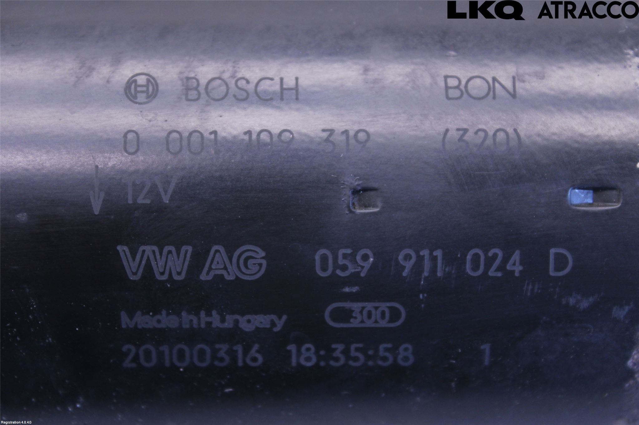 Audi A6/S6 05-11 Startmotor Diesel