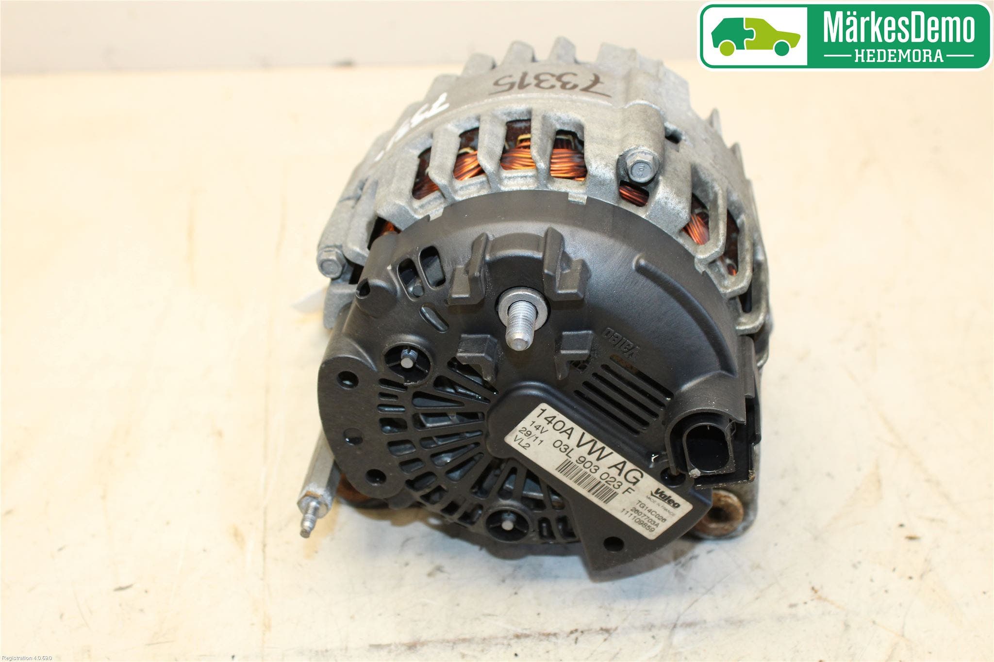 Volkswagen VW GOLF VI 09-13 Generator