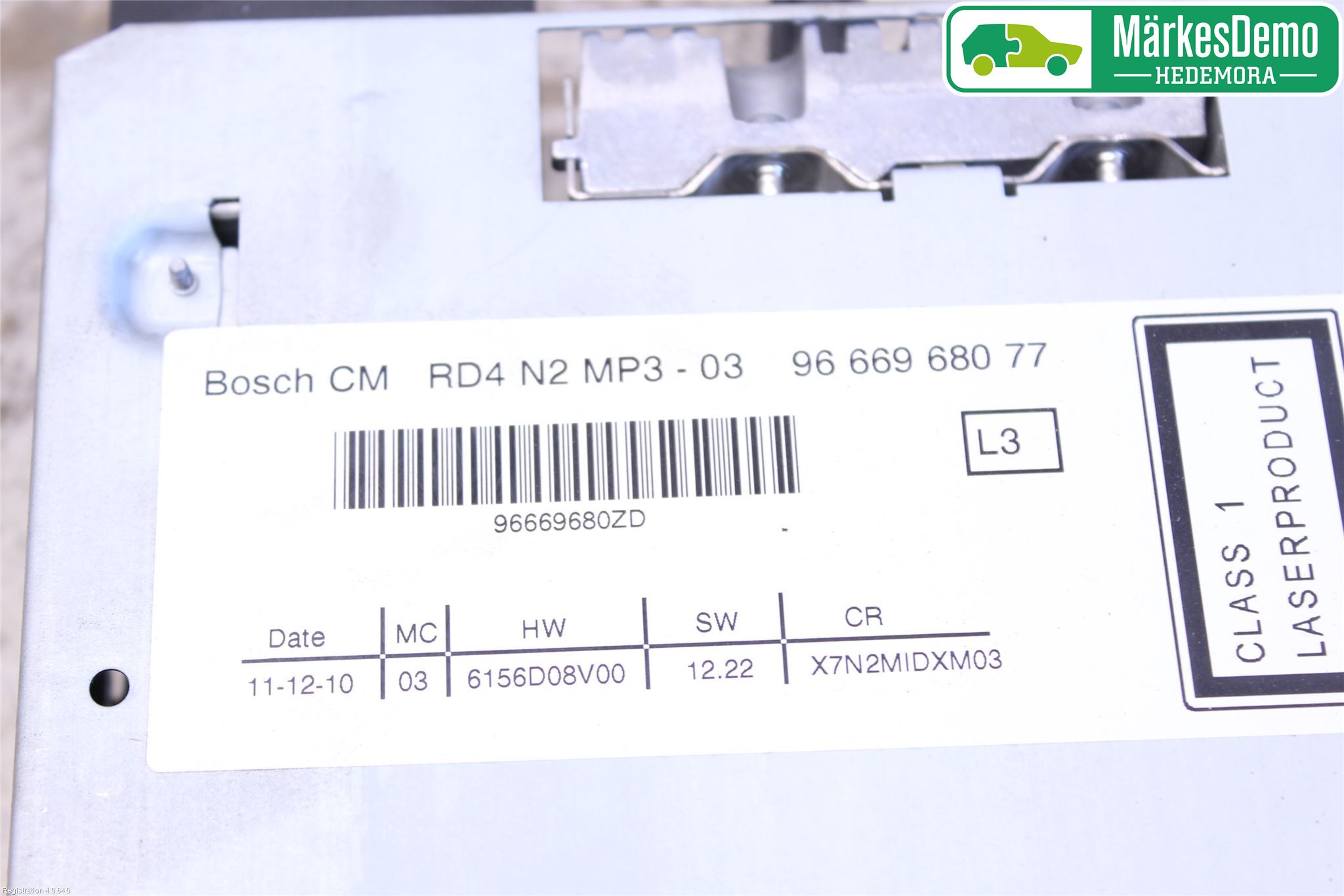 Citroen C5 08-17 Cd Radio - Multimediapanel