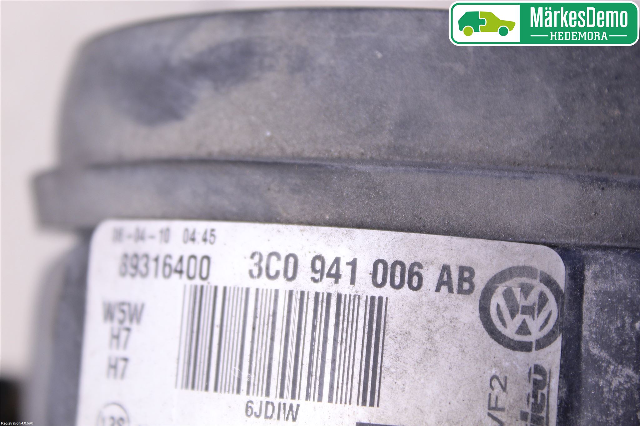 Volkswagen VW PASSAT 05-11 Strålkastare Höger