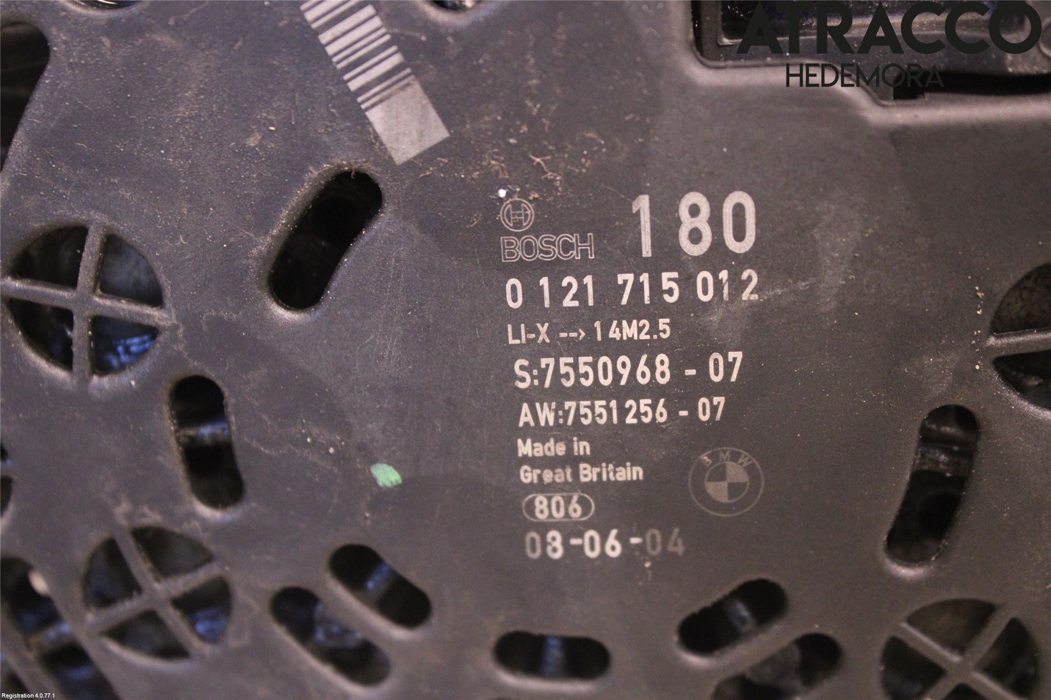 BMW 5 E60/61 Sed/Tou 02-10 Generator