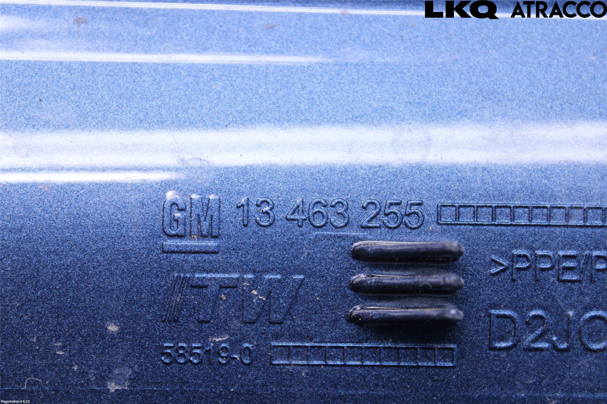 Opel ASTRA K 16-22 Tanklucka