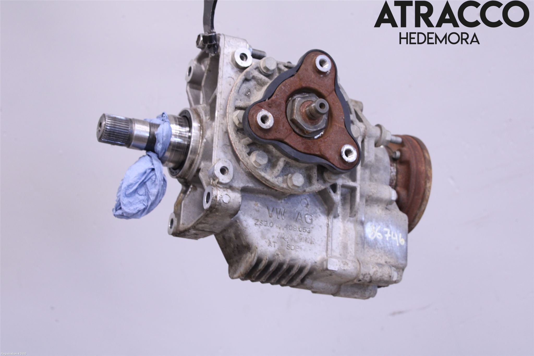 Volkswagen VW PASSAT 11-14 Framvagn Diffrential