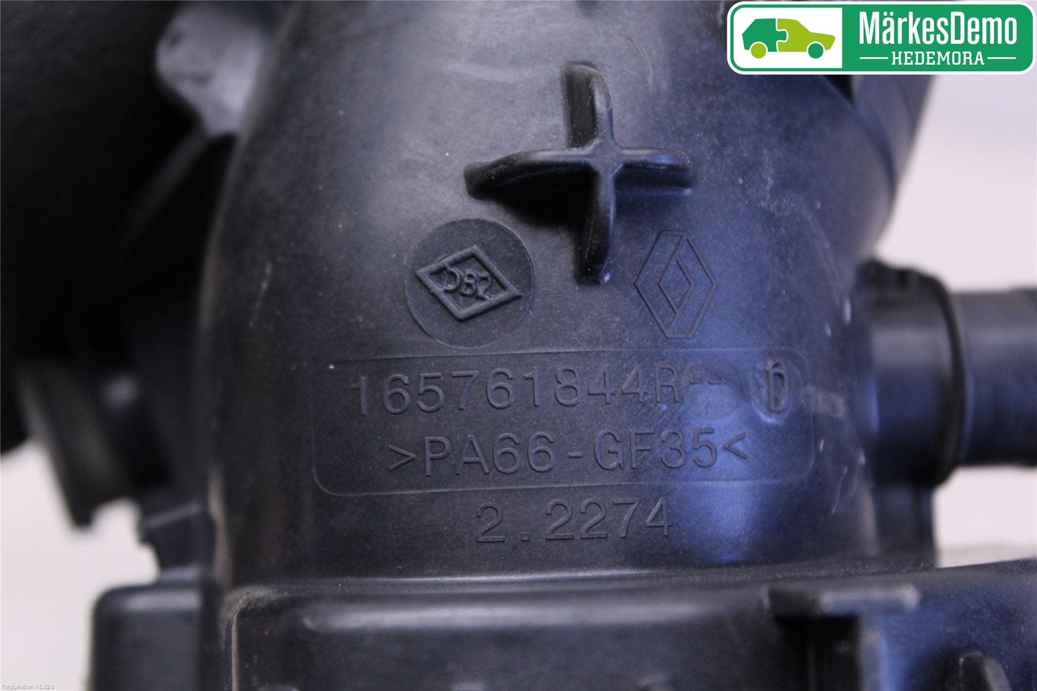 Nissan QASHQAI+2 10-14 Laddluft-Intercoolerrör