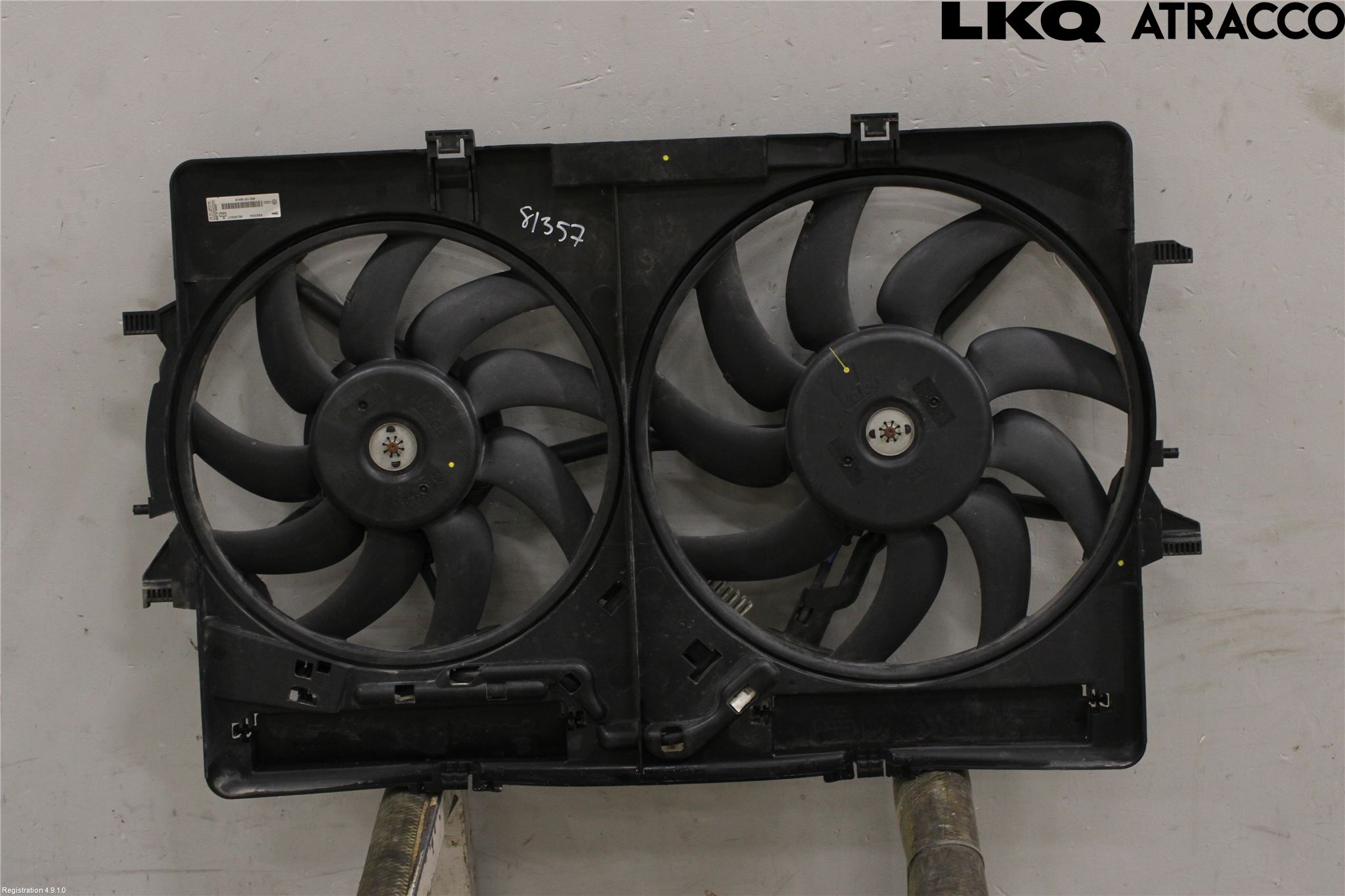 Audi A4/S4 08-11 Kylfläkt El