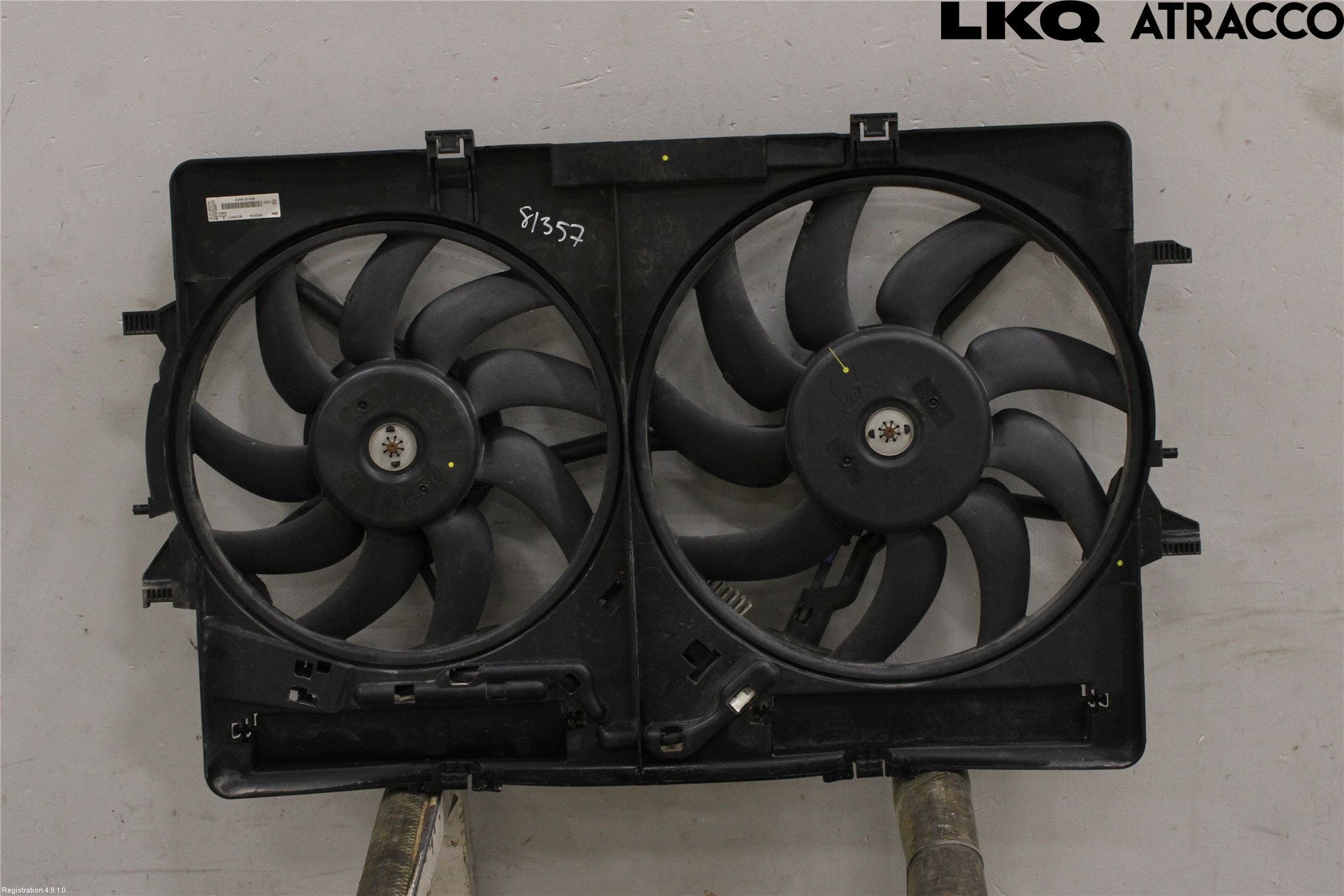 Audi A4/S4 08-11 Kylfläkt El