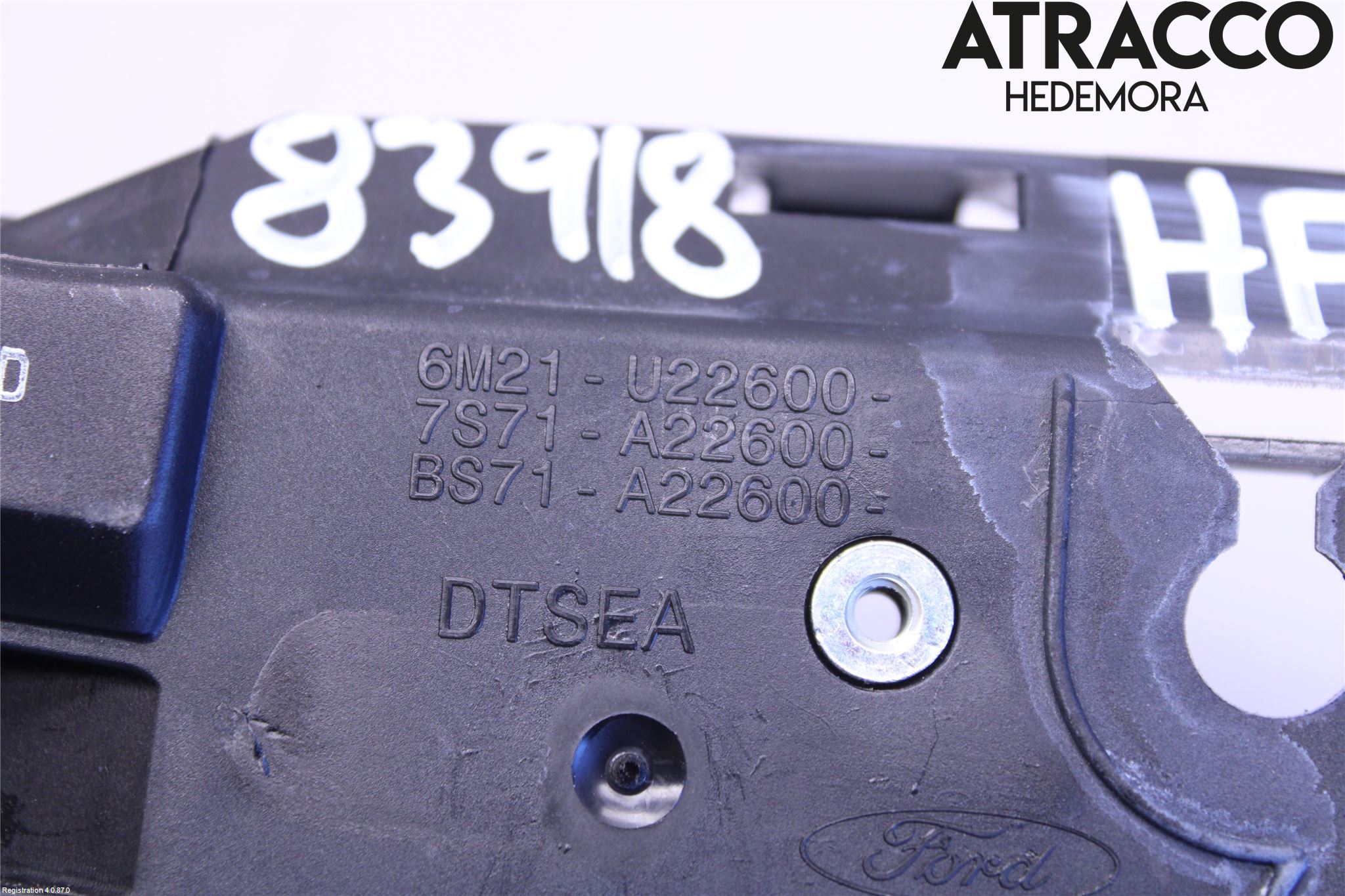 Ford S-MAX 06-15 Dörrhandtag Inre Hö