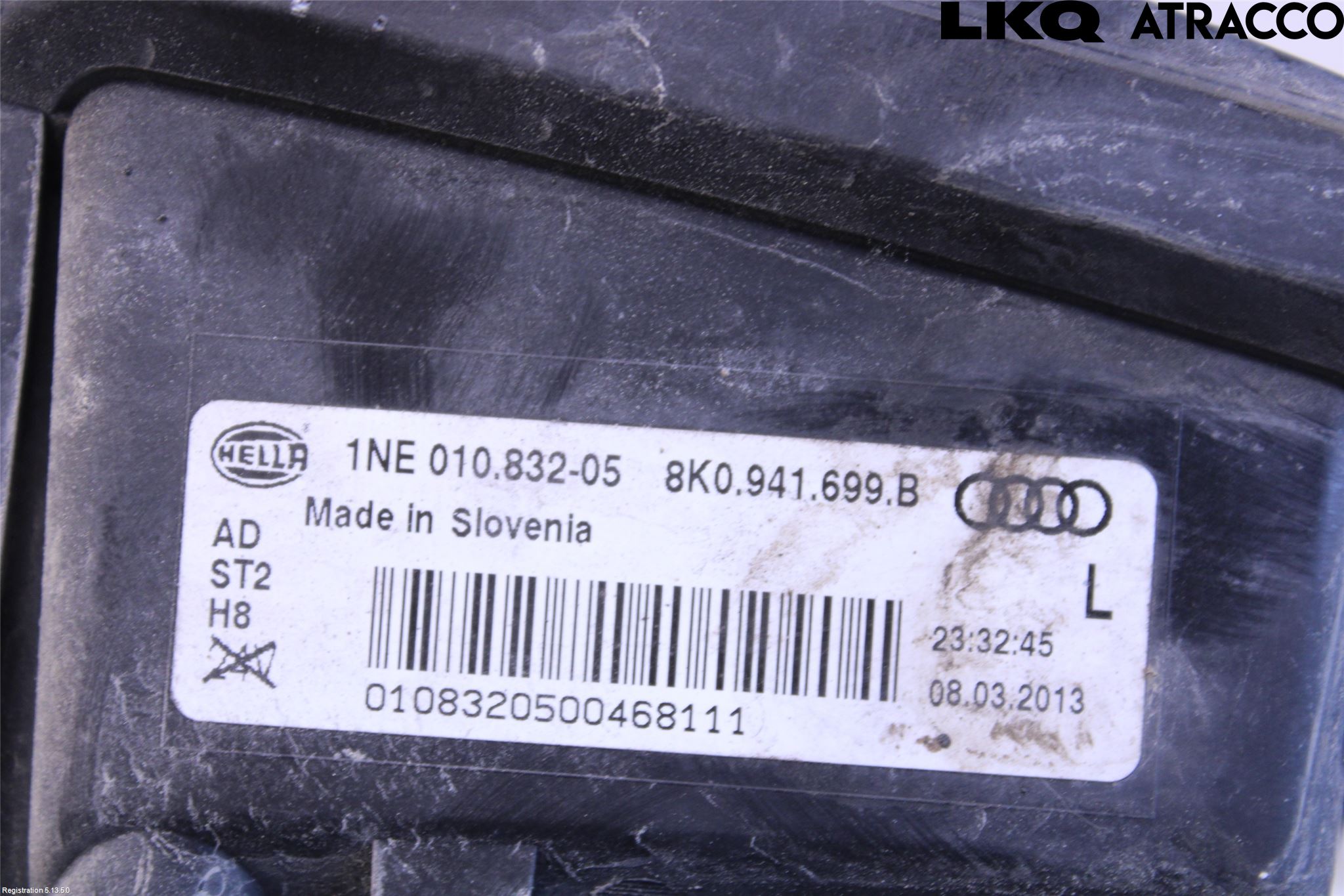 Audi A4 12-15 Dimljus-Varselljus Fram