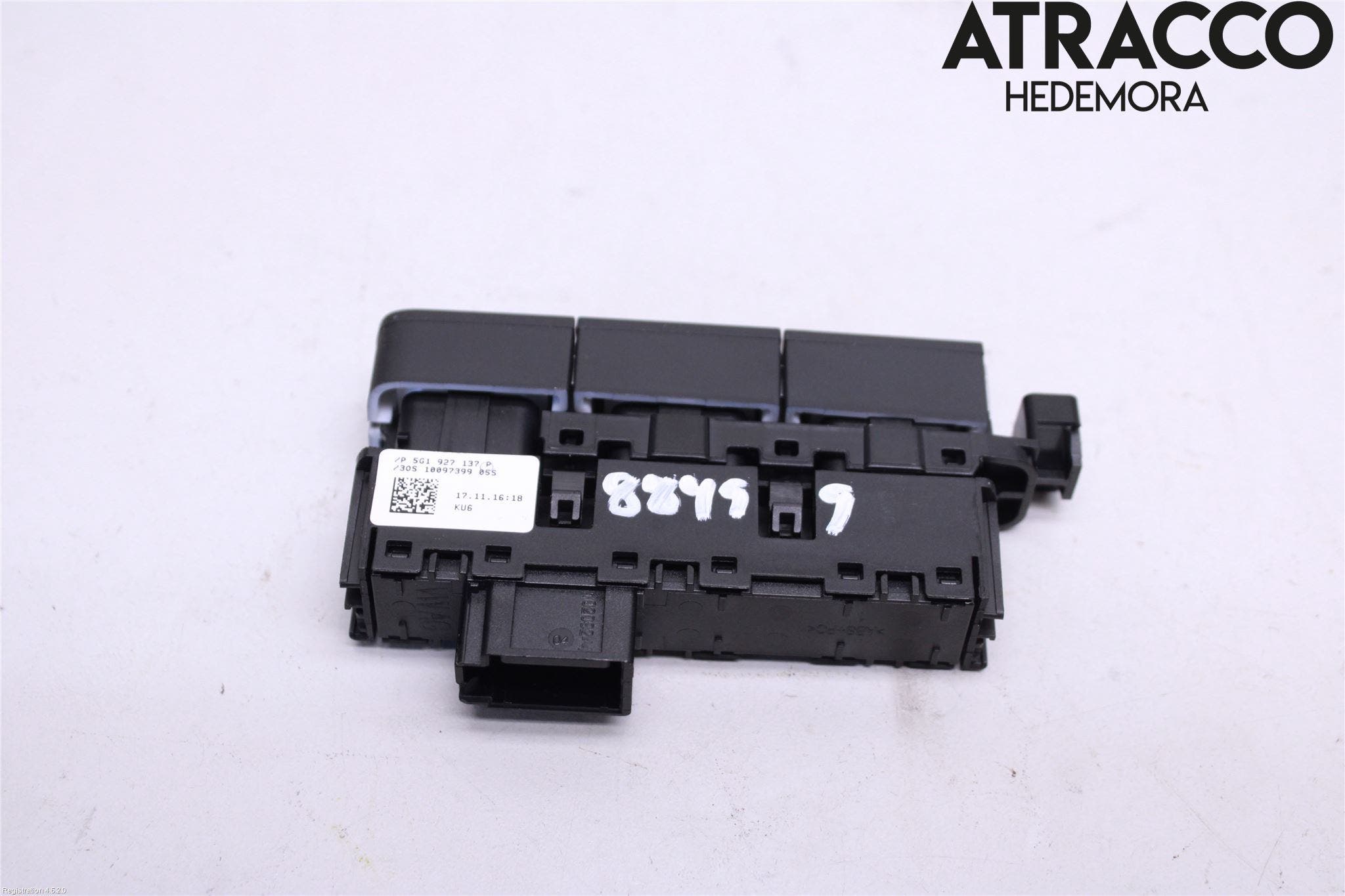 Volkswagen VW GOLF / E-GOLF VII 13-20 Strömställare Antisladd