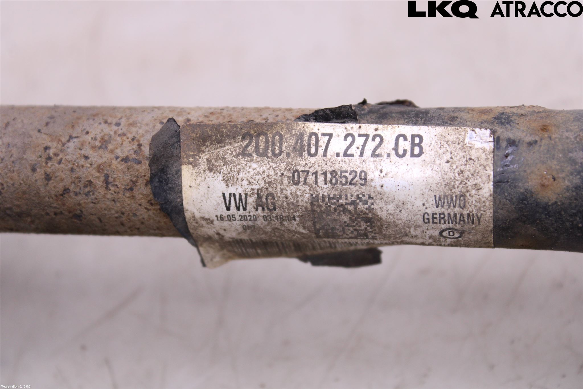 Volkswagen VW POLO VI 18->> Drivaxel Fram Höger