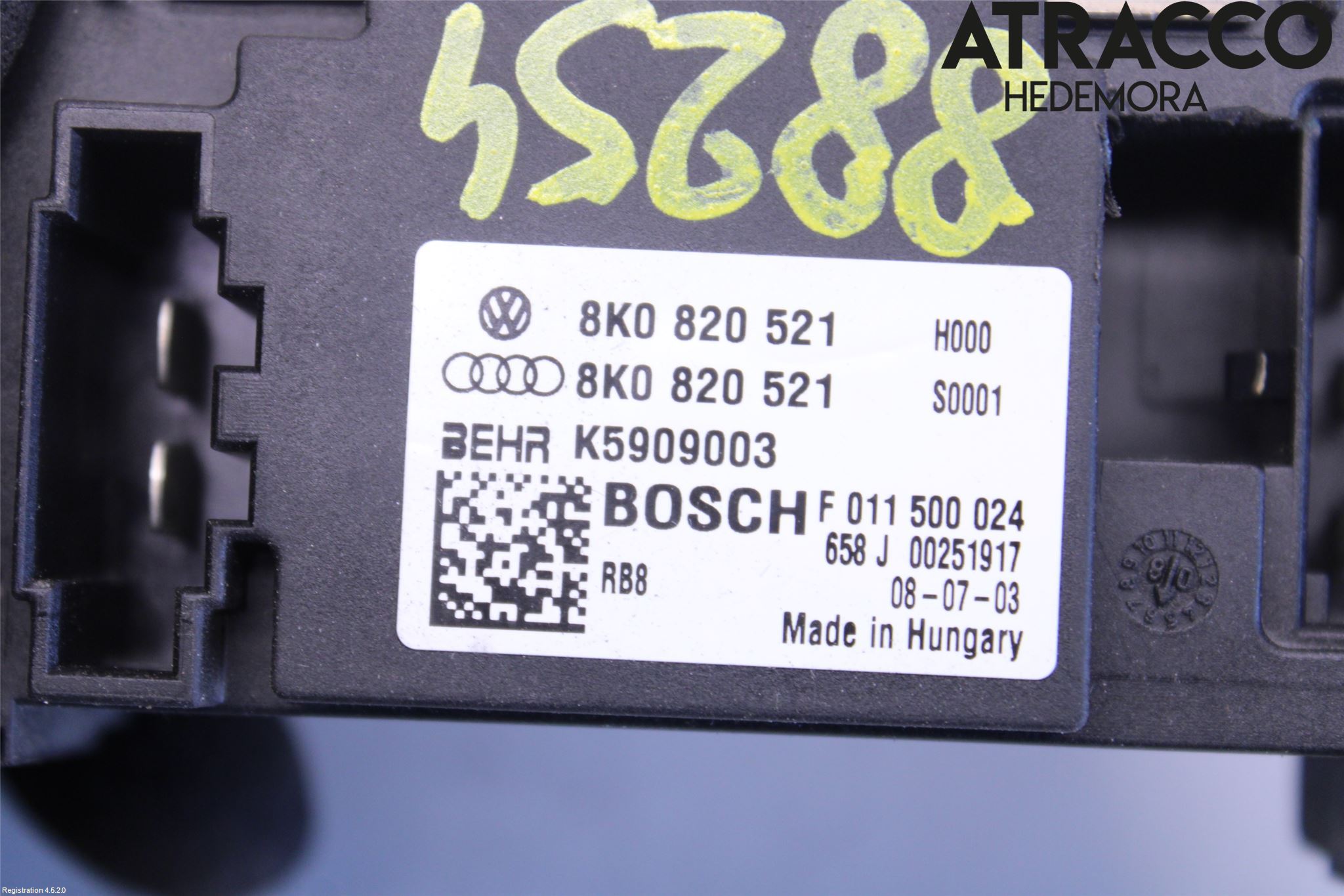 Audi A4/S4 08-11 Värmefläktsmotstånd