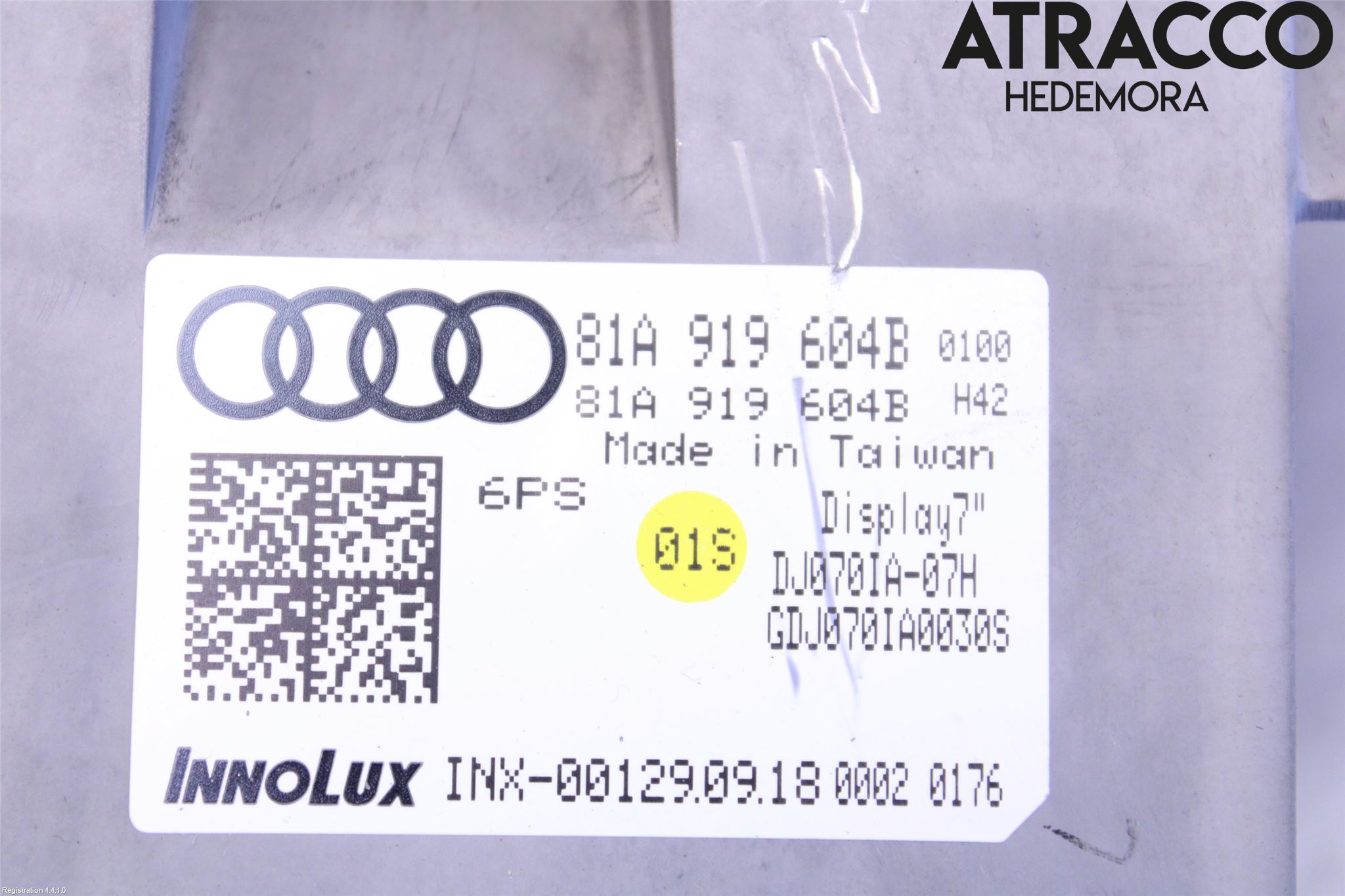 Audi Q2/SQ2 17- Multifunktionsdisplay