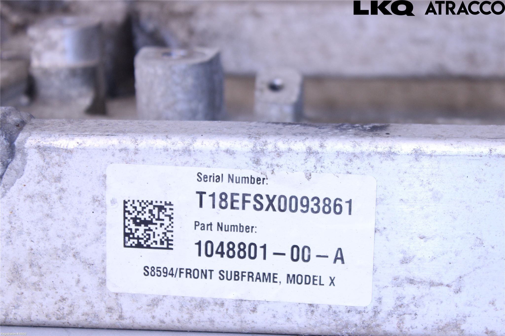 Tesla MODEL X 16- Framvagnsbalk