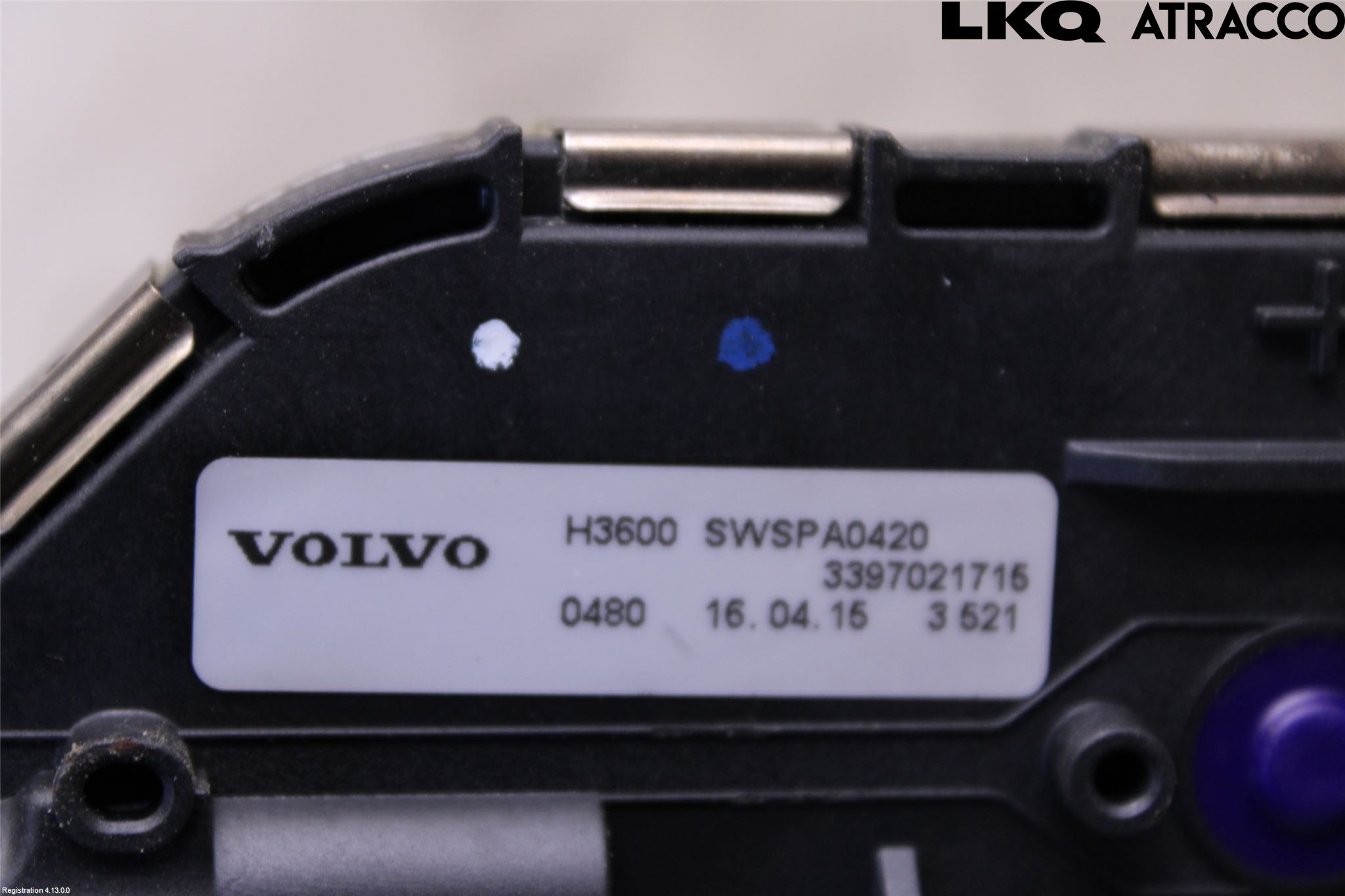 Volvo XC90/RECHARGE 16- Torkarmotor Vindruta