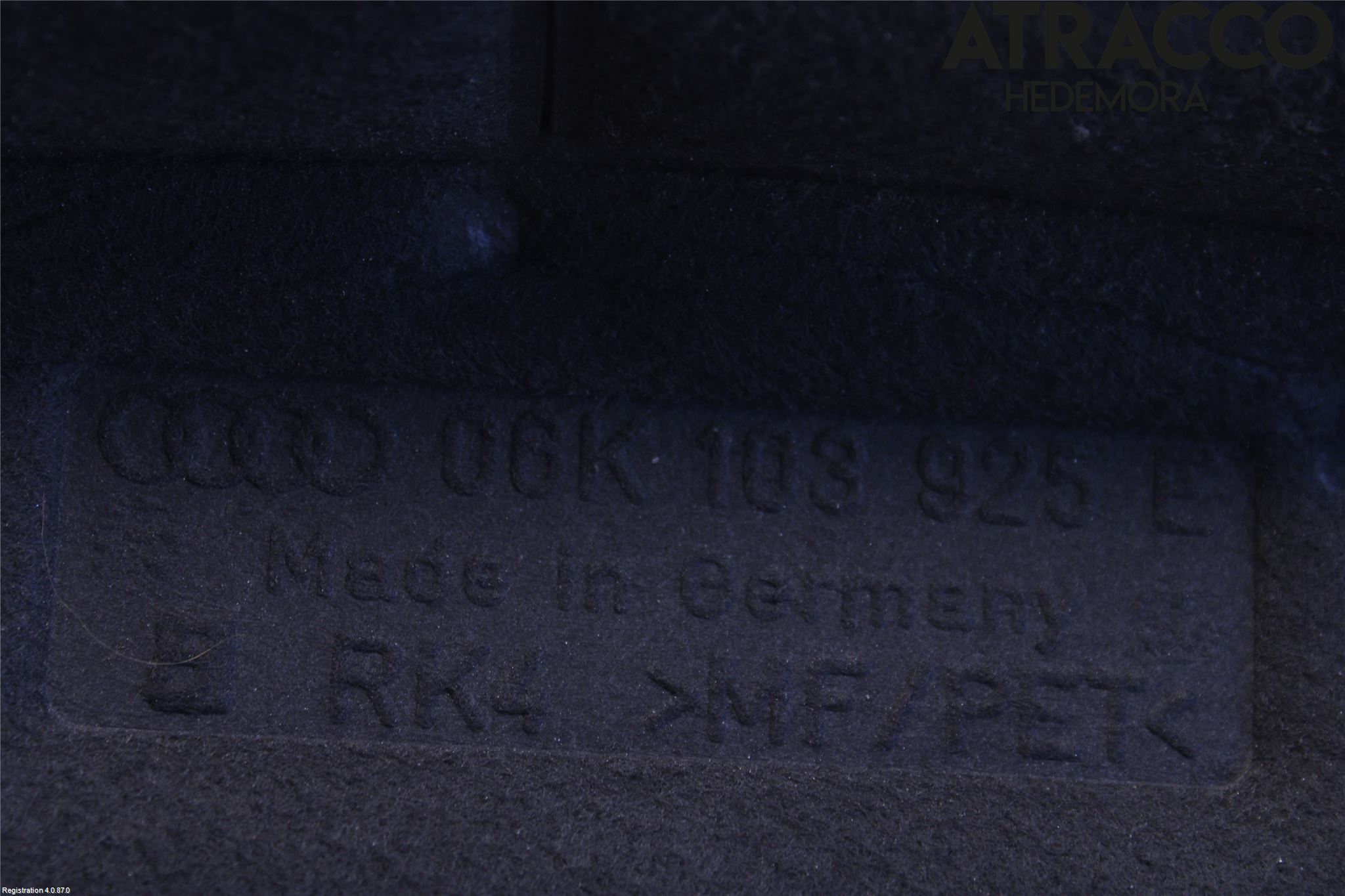 Audi A3/S3 8V 13-20 Motorkåpa