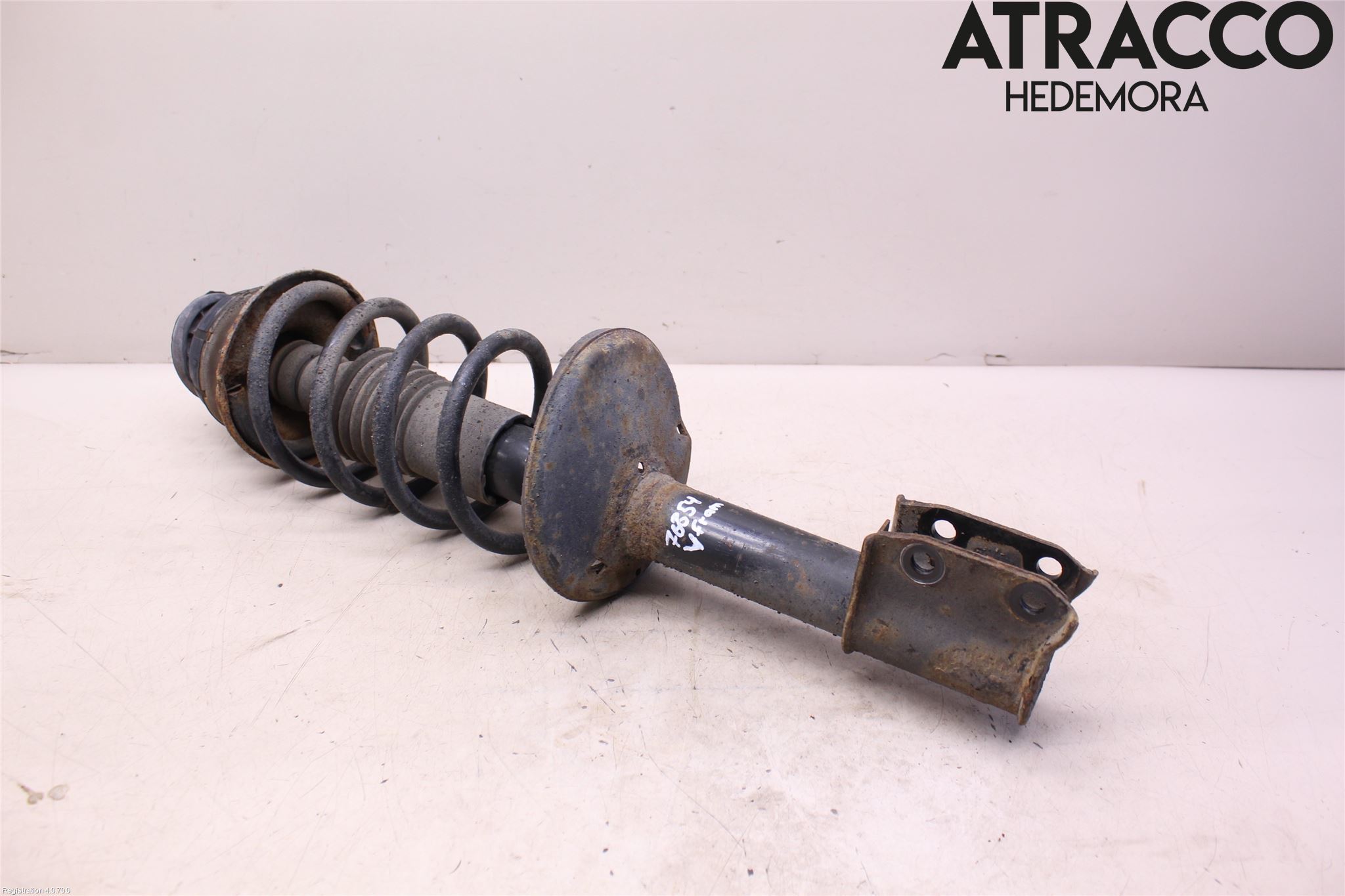 Dacia SANDERO 09-13 Fjäderben Fram Vänster