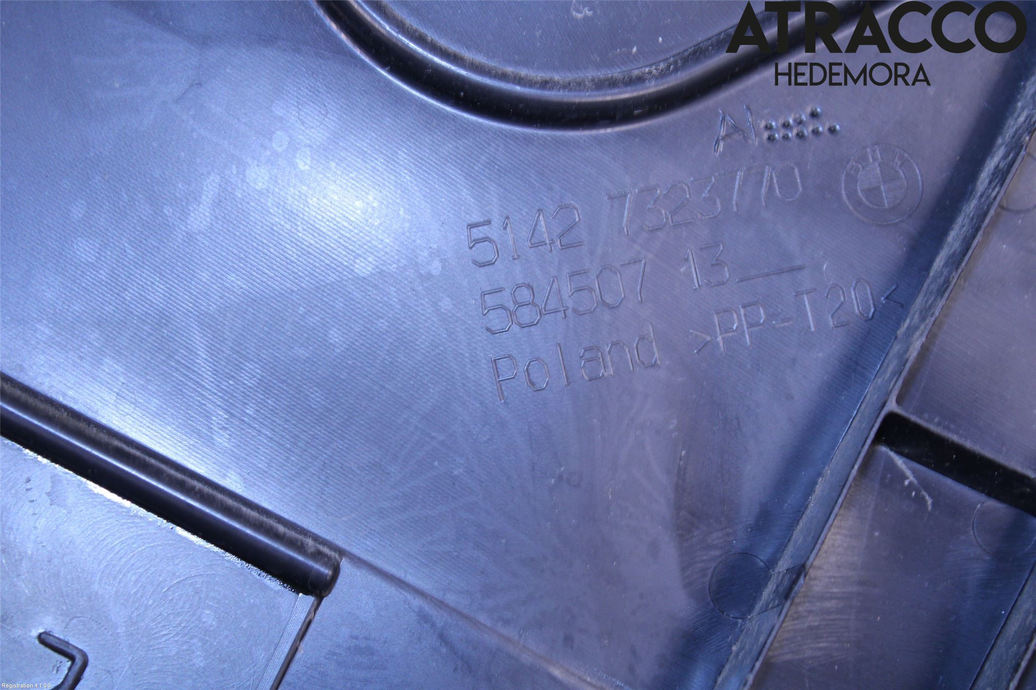 BMW i3 I01 13-22 Dörrklädsel Hö