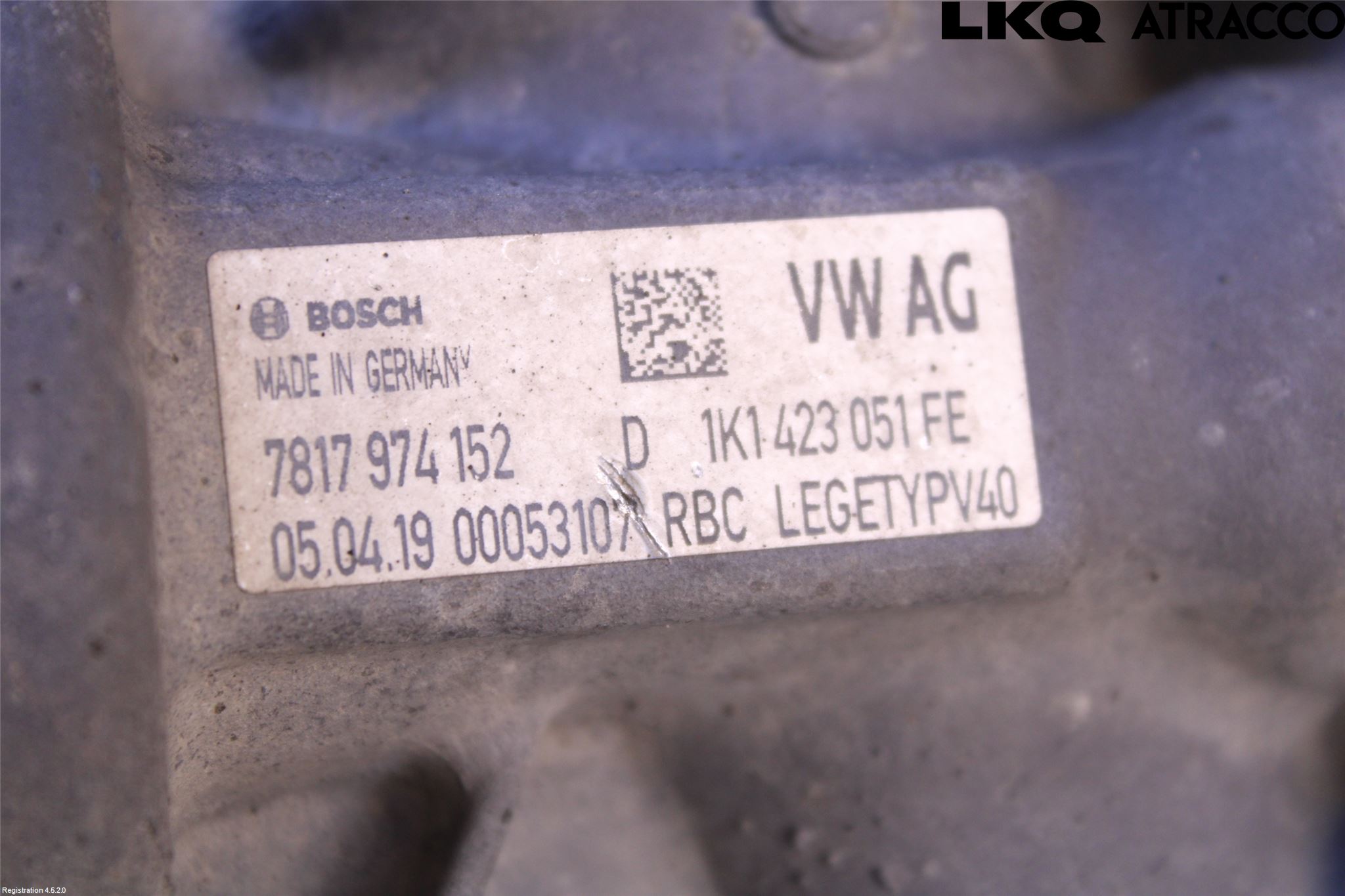 Volkswagen VW CADDY 16-20 Styrväxel-Snäcka Elektrisk