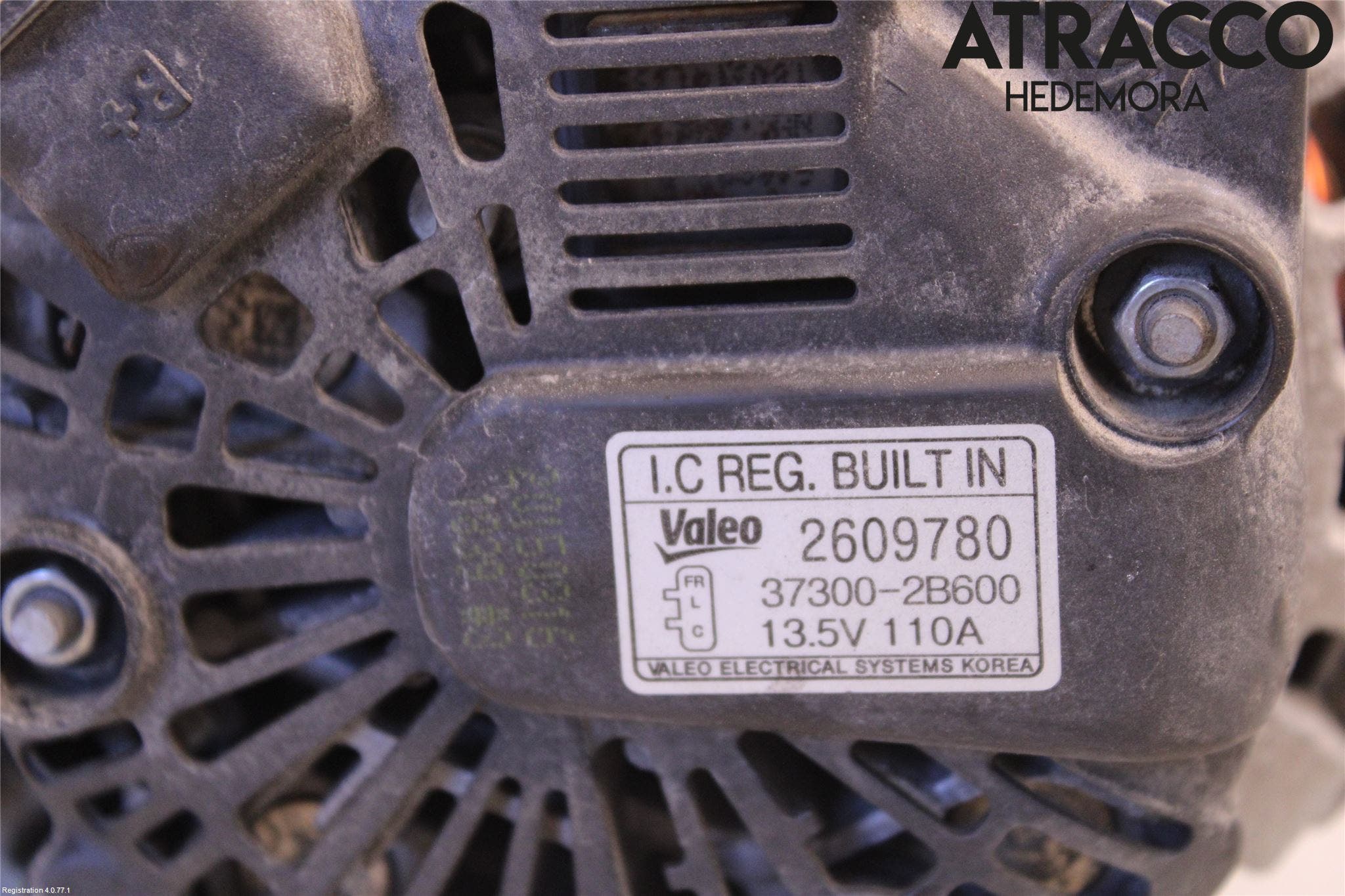 Kia SPORTAGE (SL) 11-15 Generator